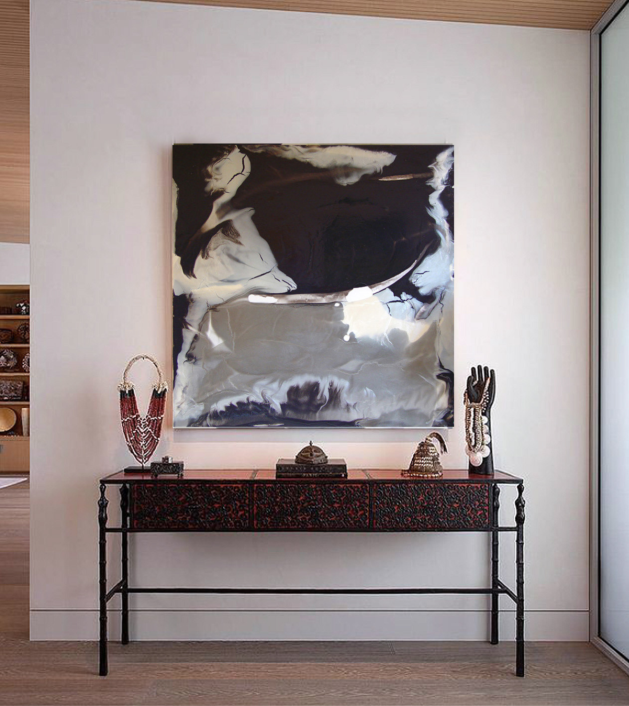 1994 -- 140x140cm/55,1’x55,1’ - Polymer on canvas