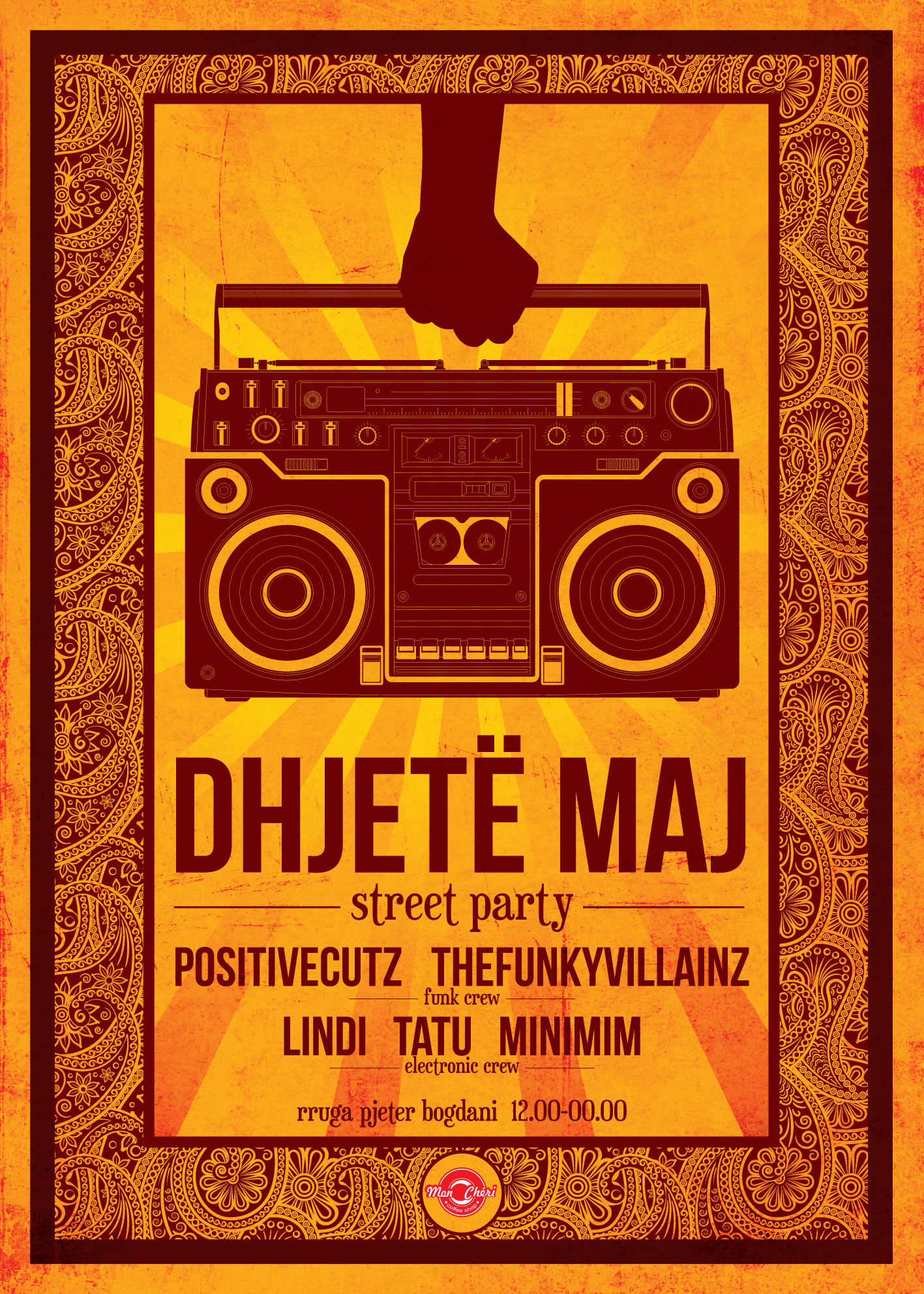 Youcancallme Truman - Street Party (poster)