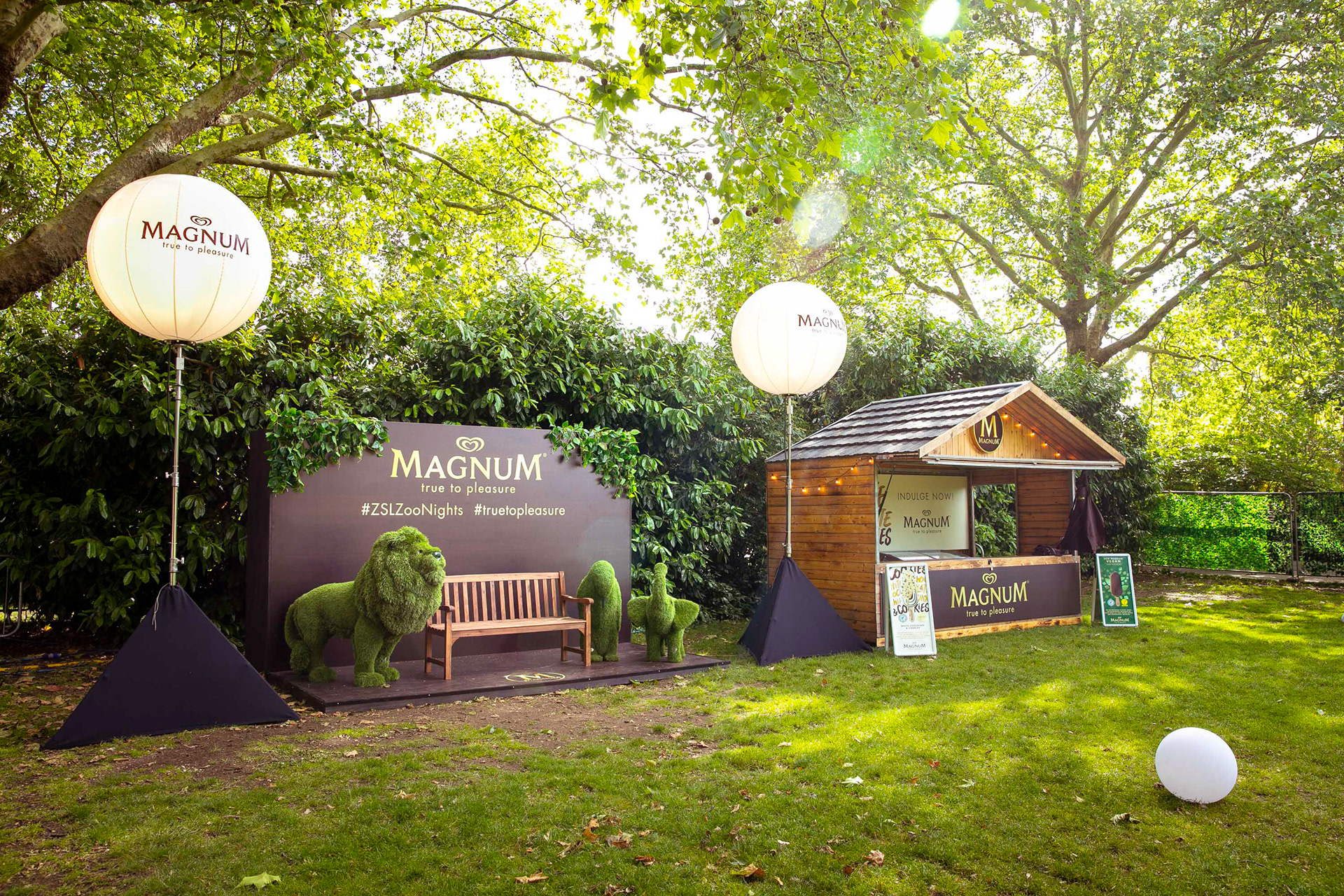 Event photography, Magnum Ice Cream, London ZSL
