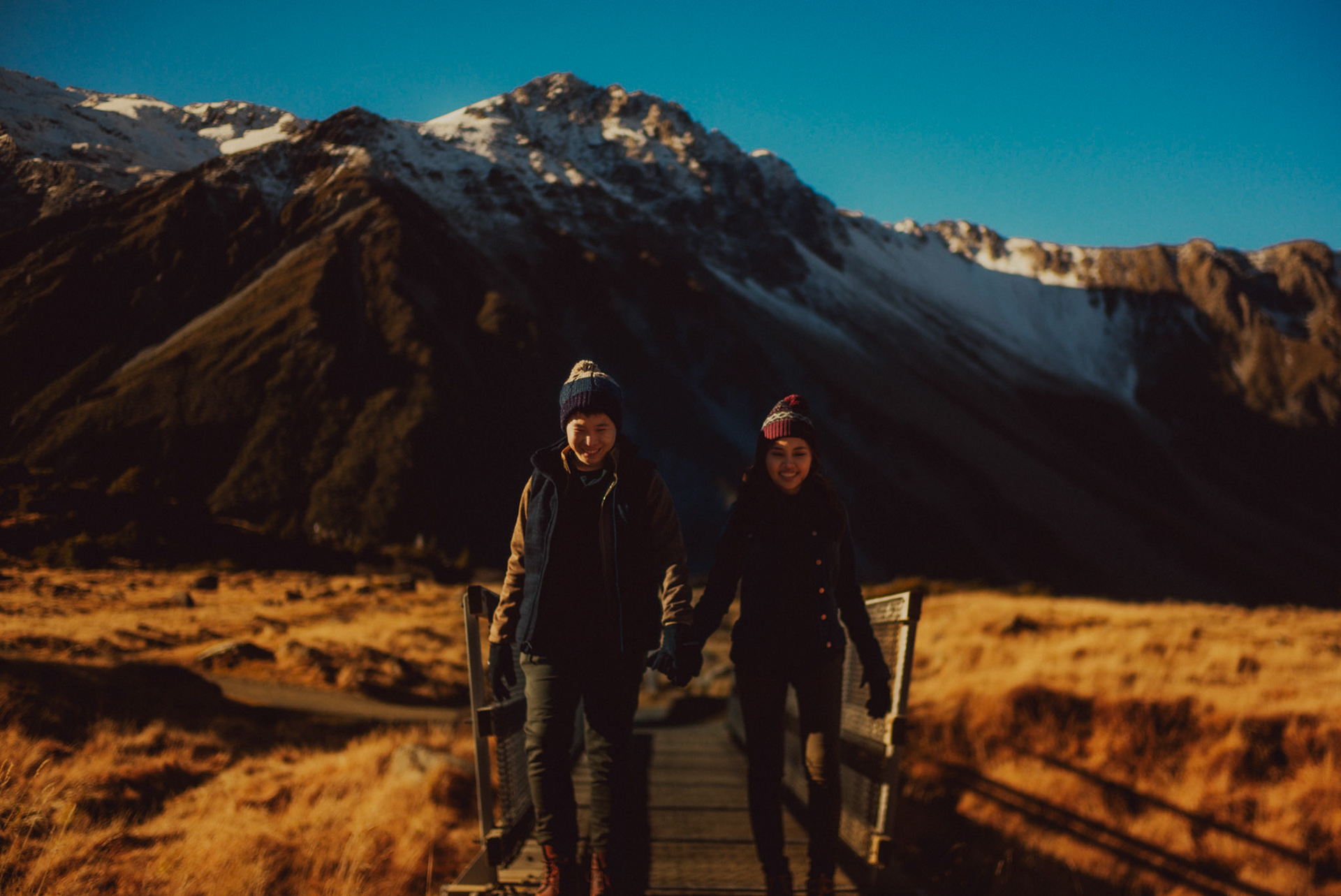 Hiking in Aoraki Mount Cook National Park, New Zealand, June 2017, Leica M.