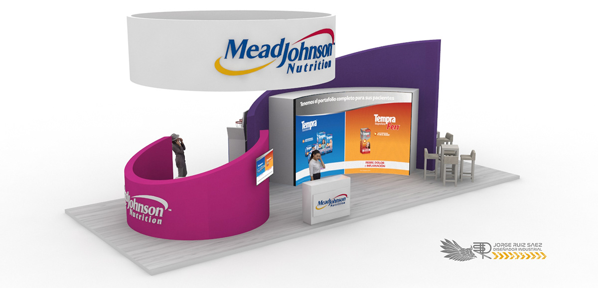 JRUIZSAEZDISENO Mead Johnson Nutrition Stand 9 x 4 2017