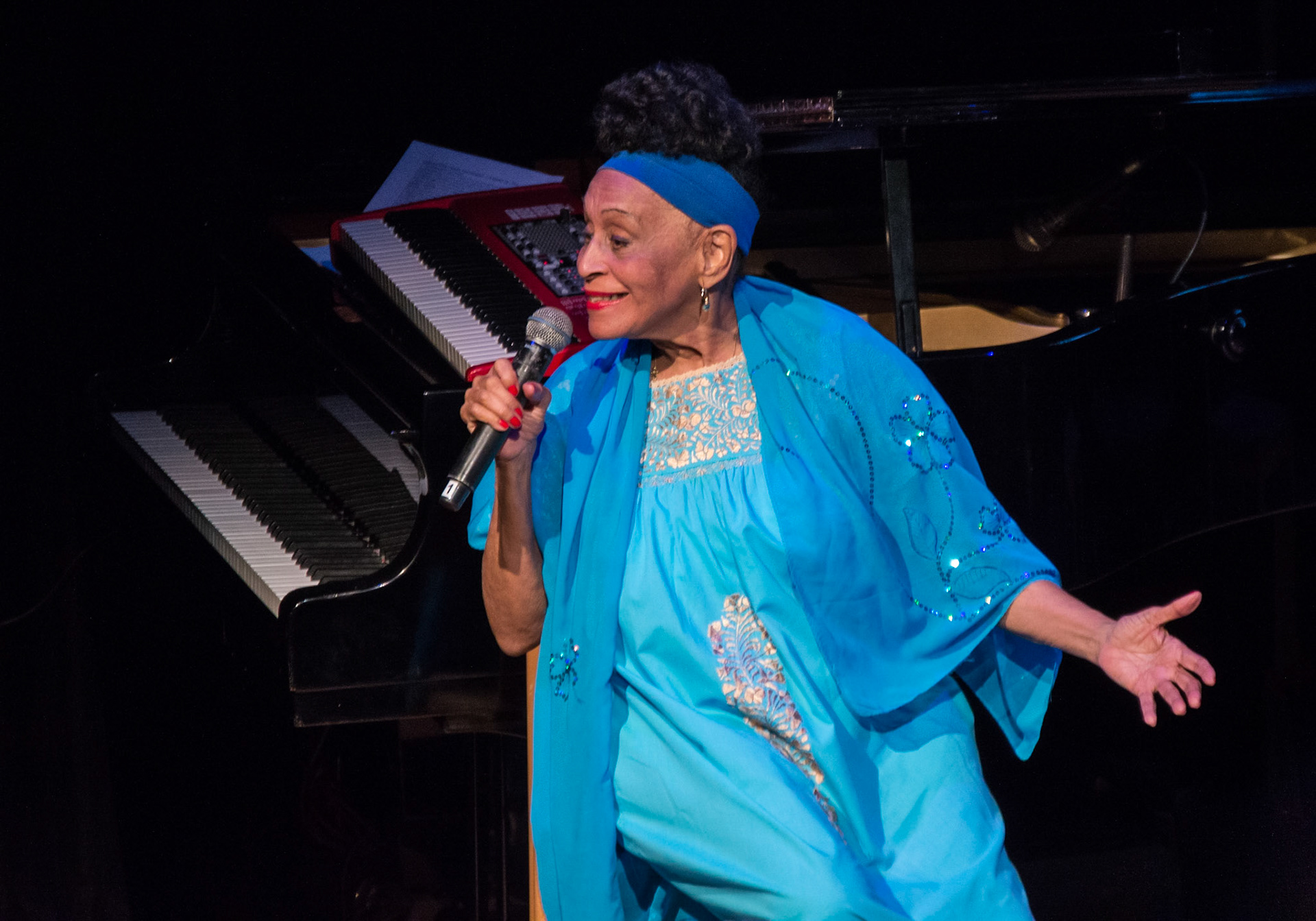 Omara Portuondo Concert in National Museum of Fine Arts