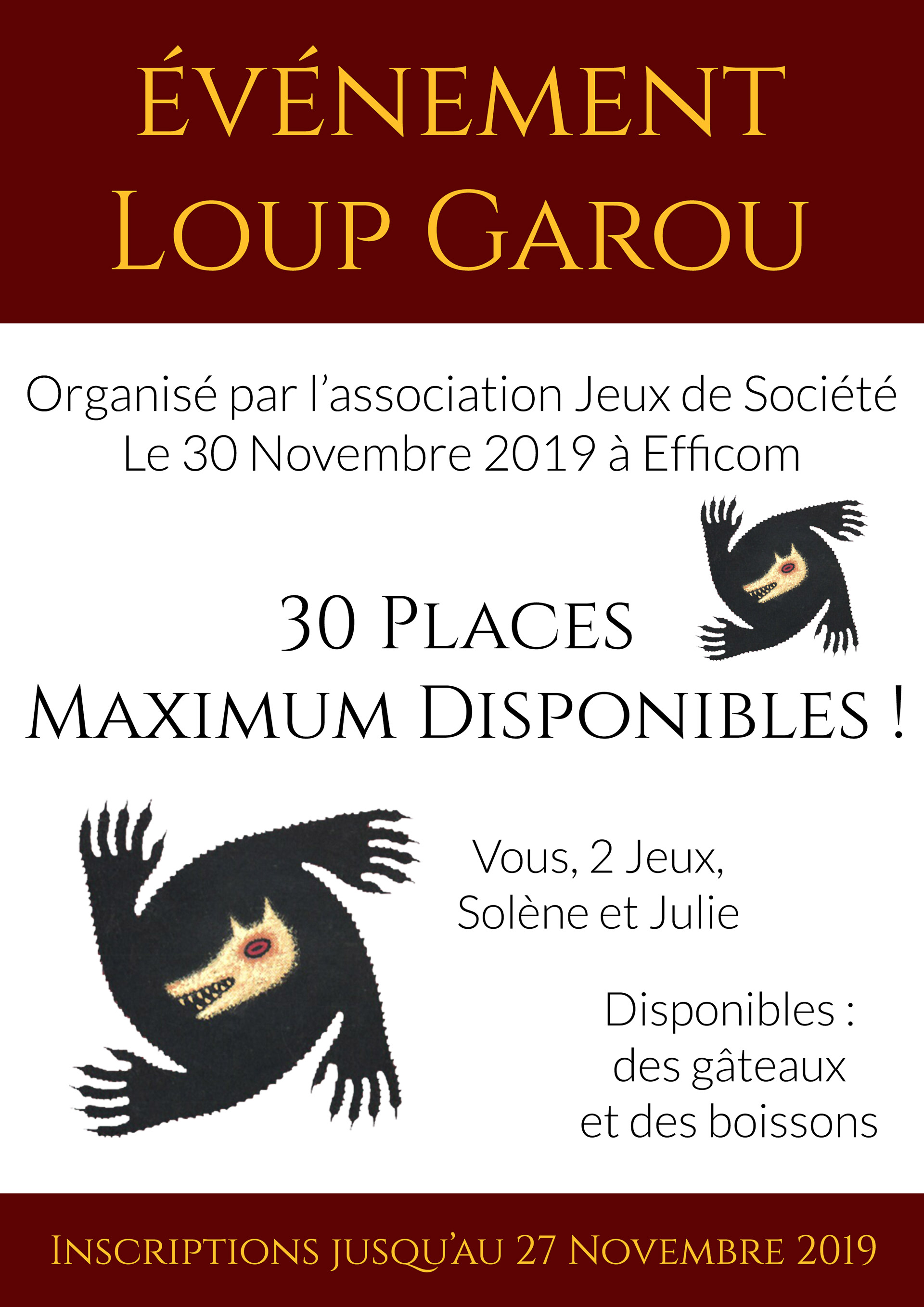 Themys Gaudeau Soiree Loup Garou