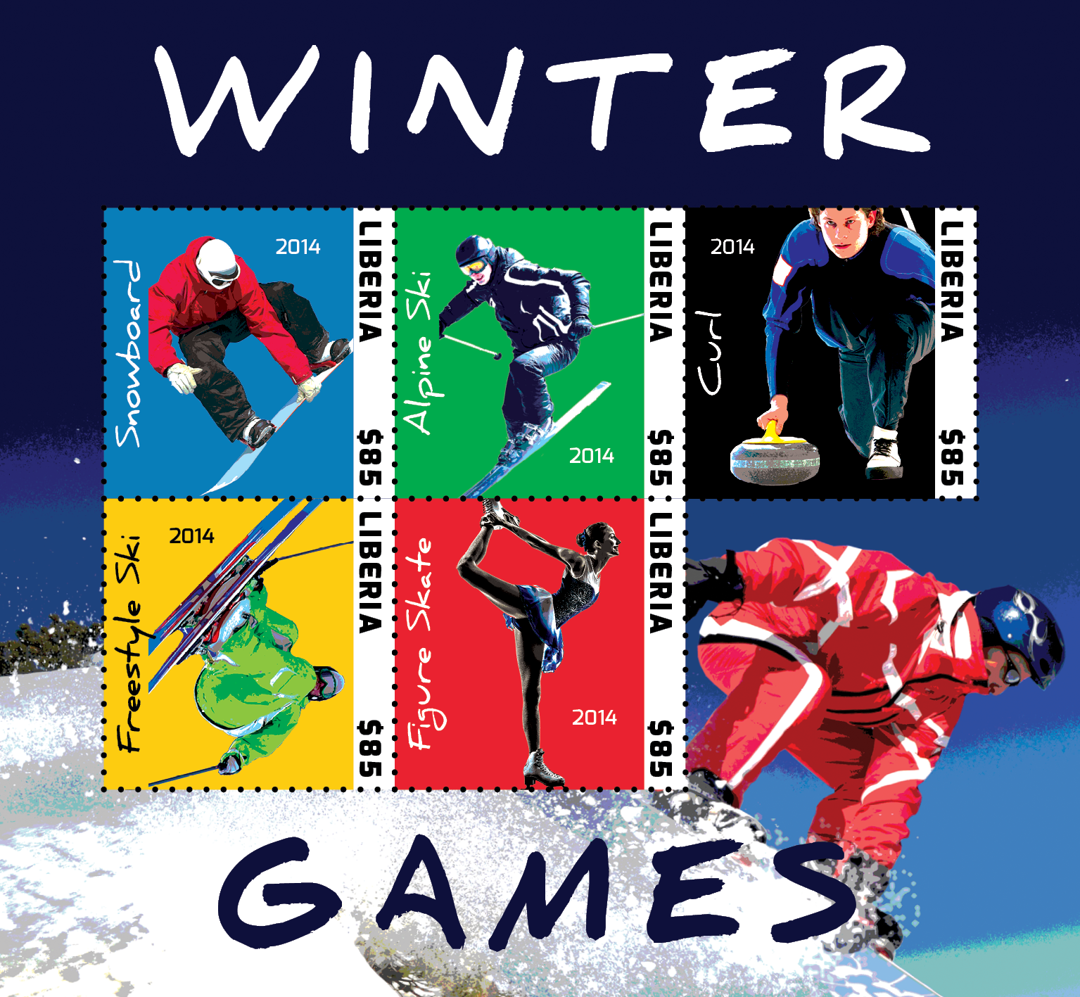 Winter Games for Liberia