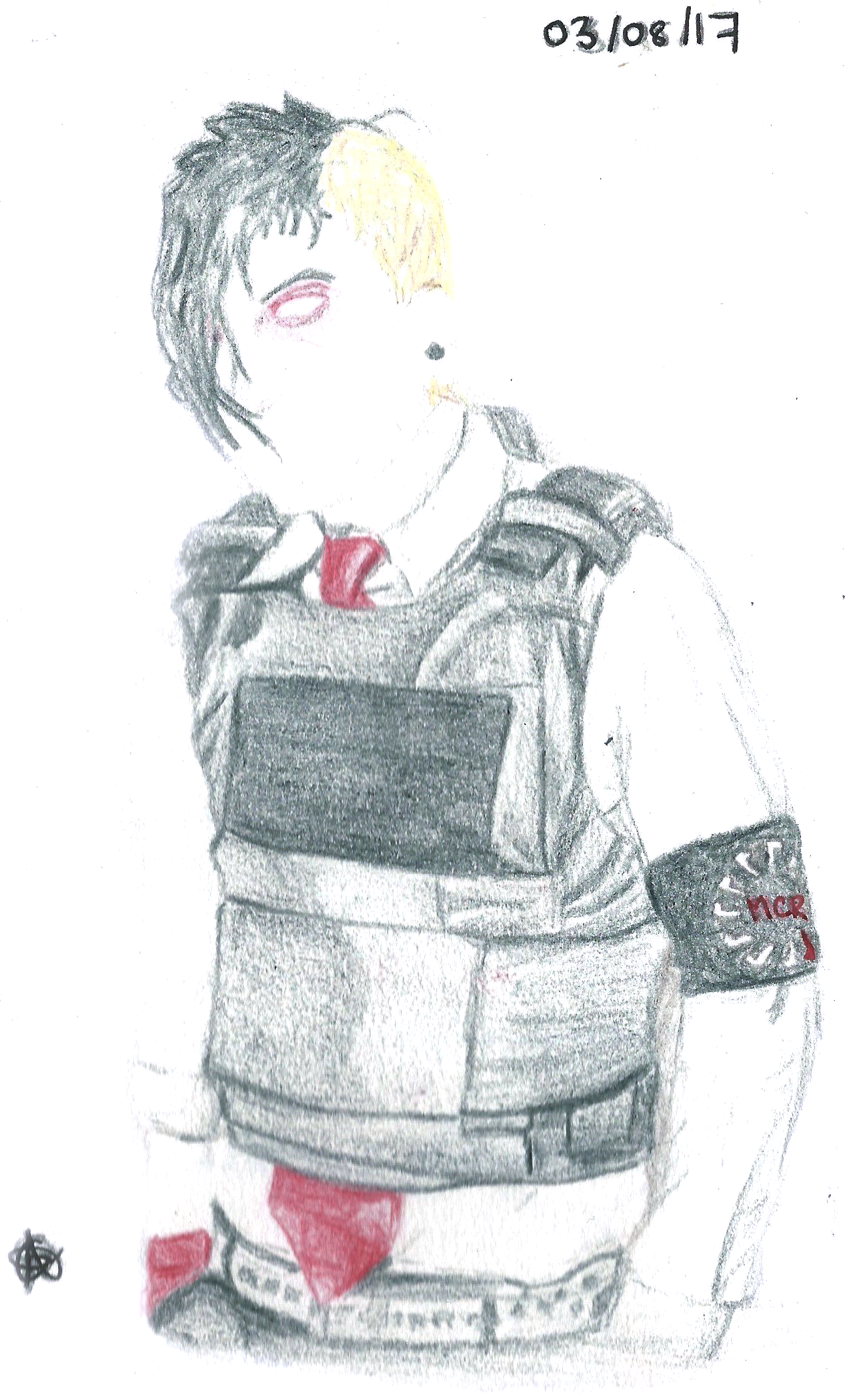 Frank Iero (Coloured Pencil)