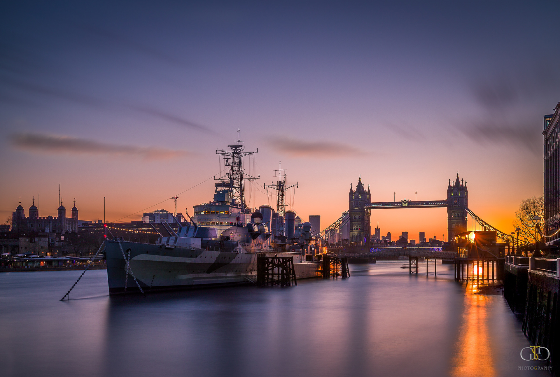 HMS Belfast, London UK