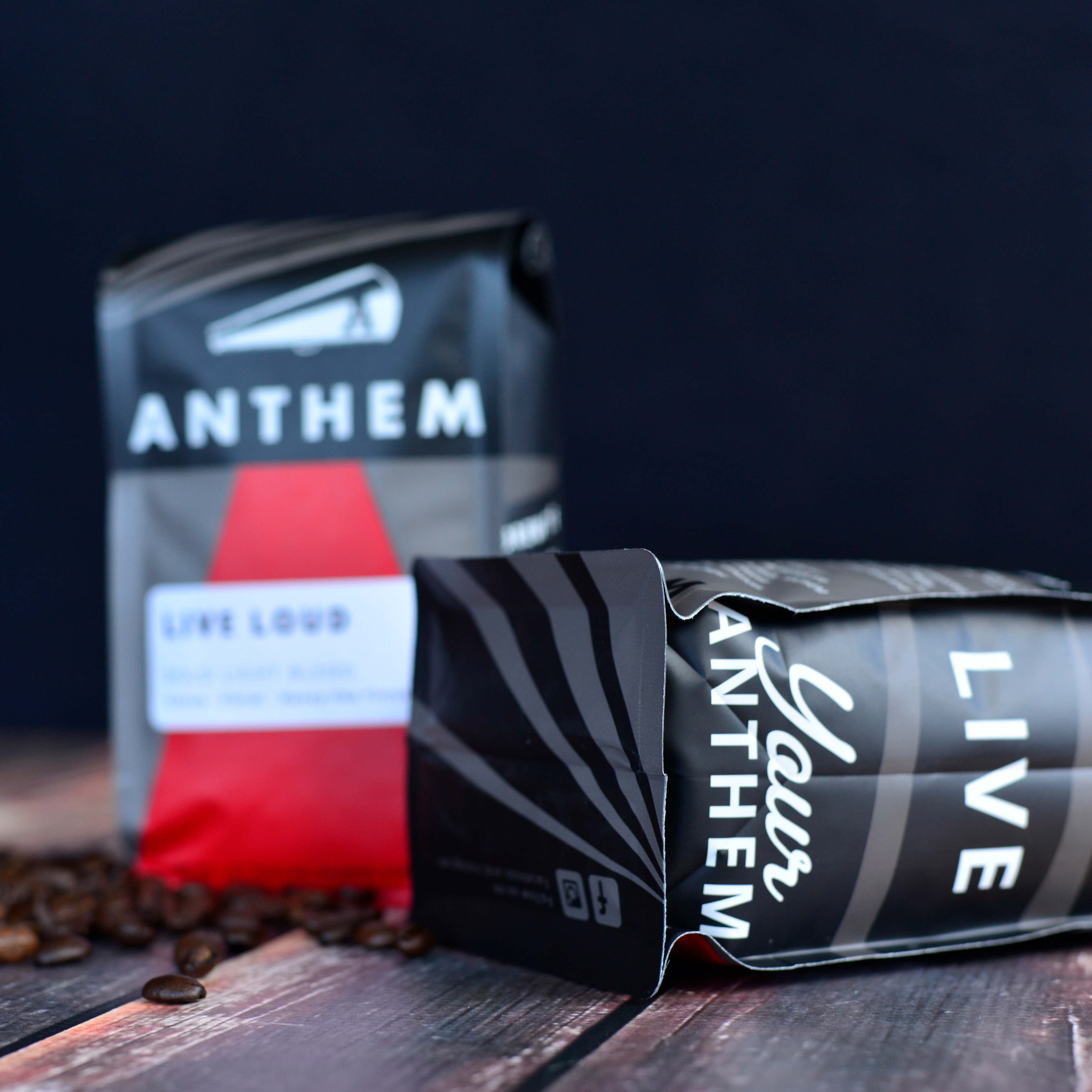Karlei Ayers Creative Anthem Coffee + Tea Packaging