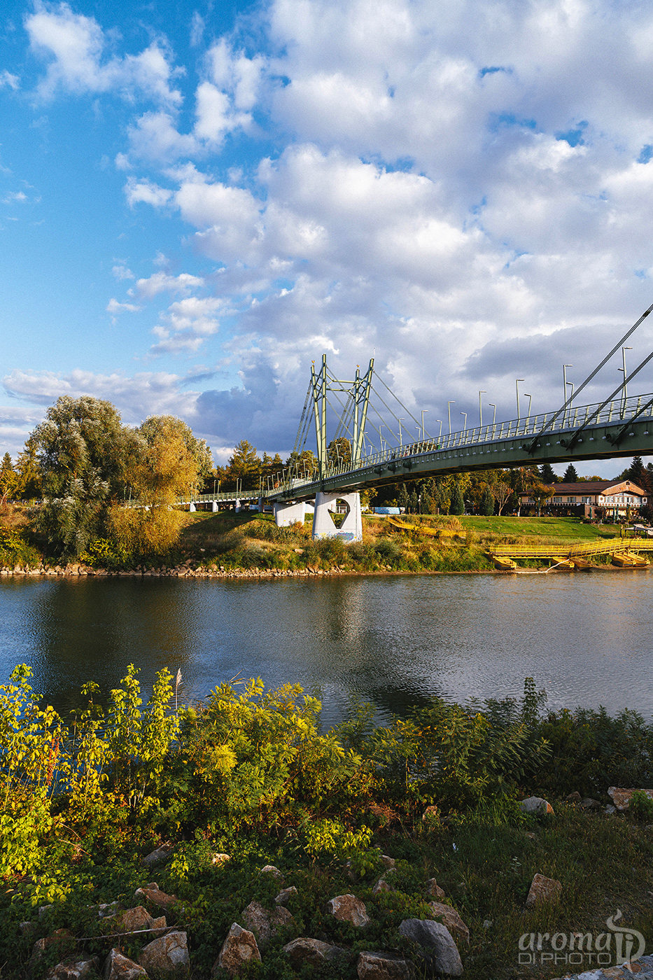 Pietonal Bridge, Arad, Romania