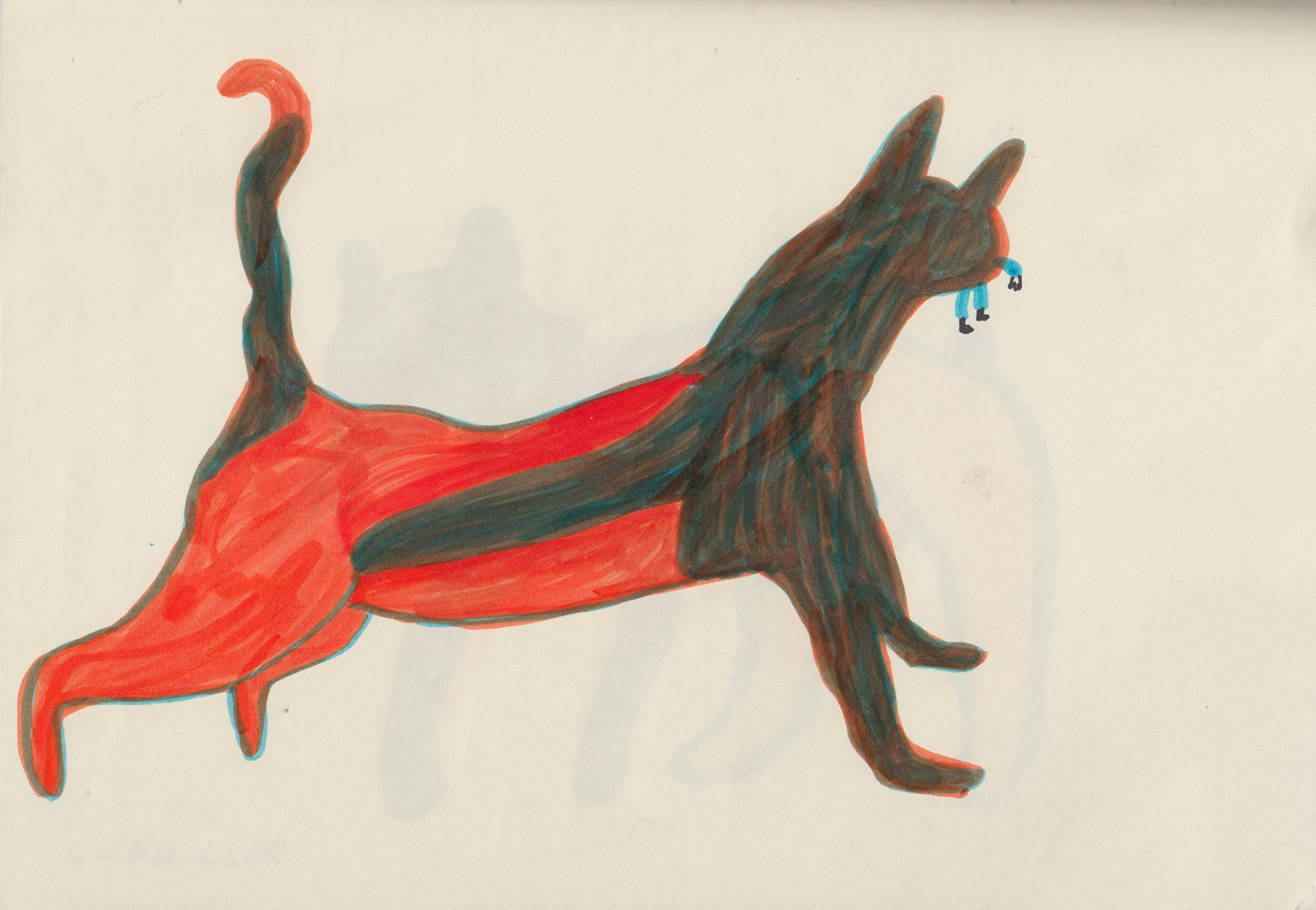 TITLE; COPKILLER; DESCRIPTION; INK ON PAPER;YEAR 2017