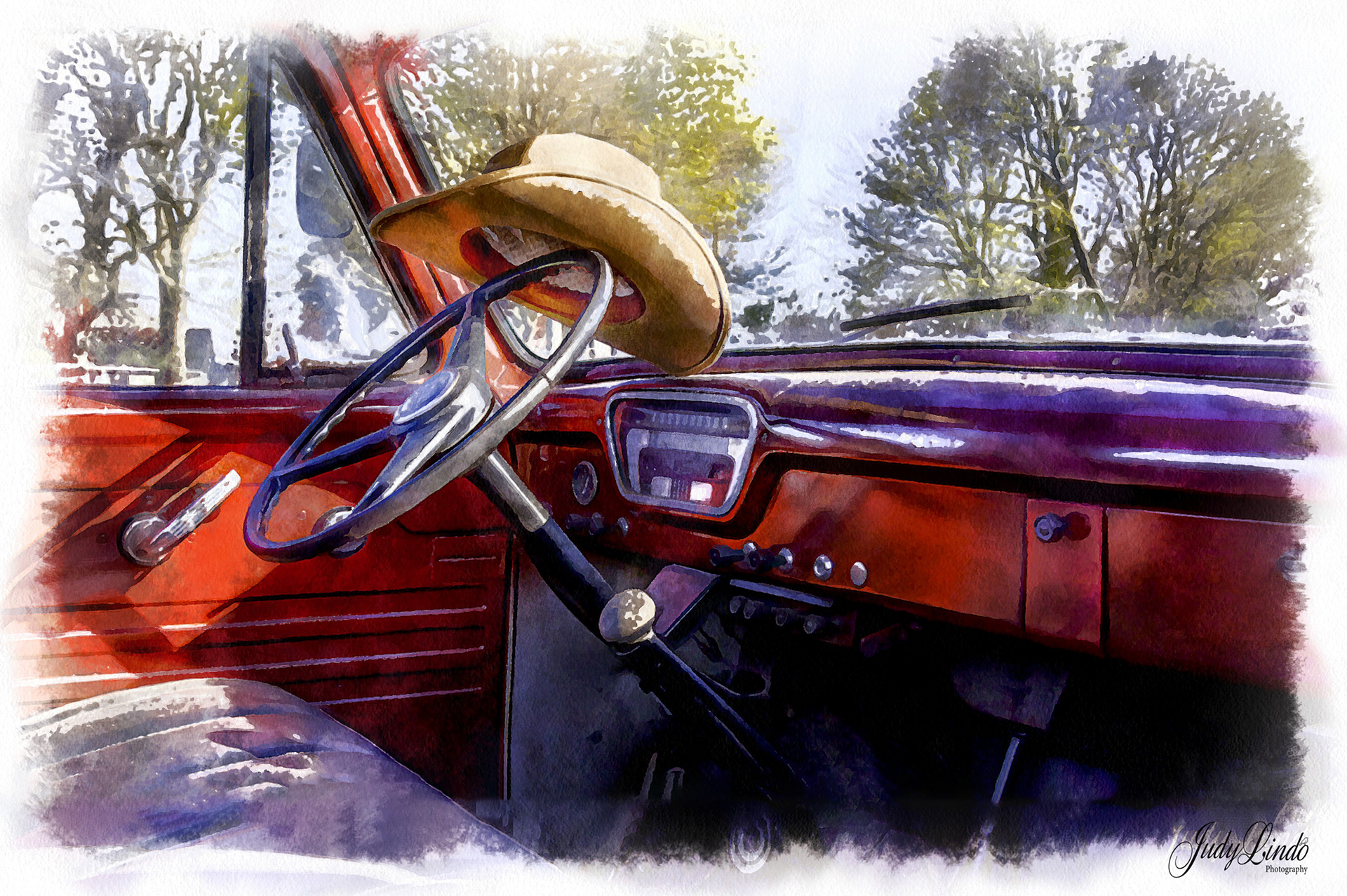 Truck with a Hat