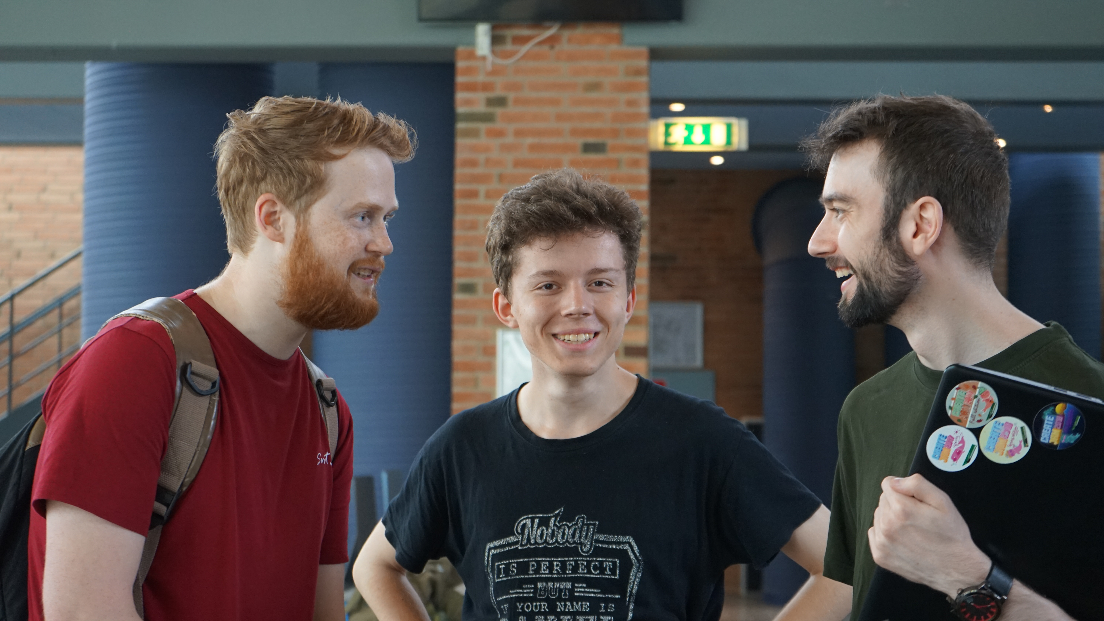 Christoffer (Left), Peder(Right), and I (Middle)