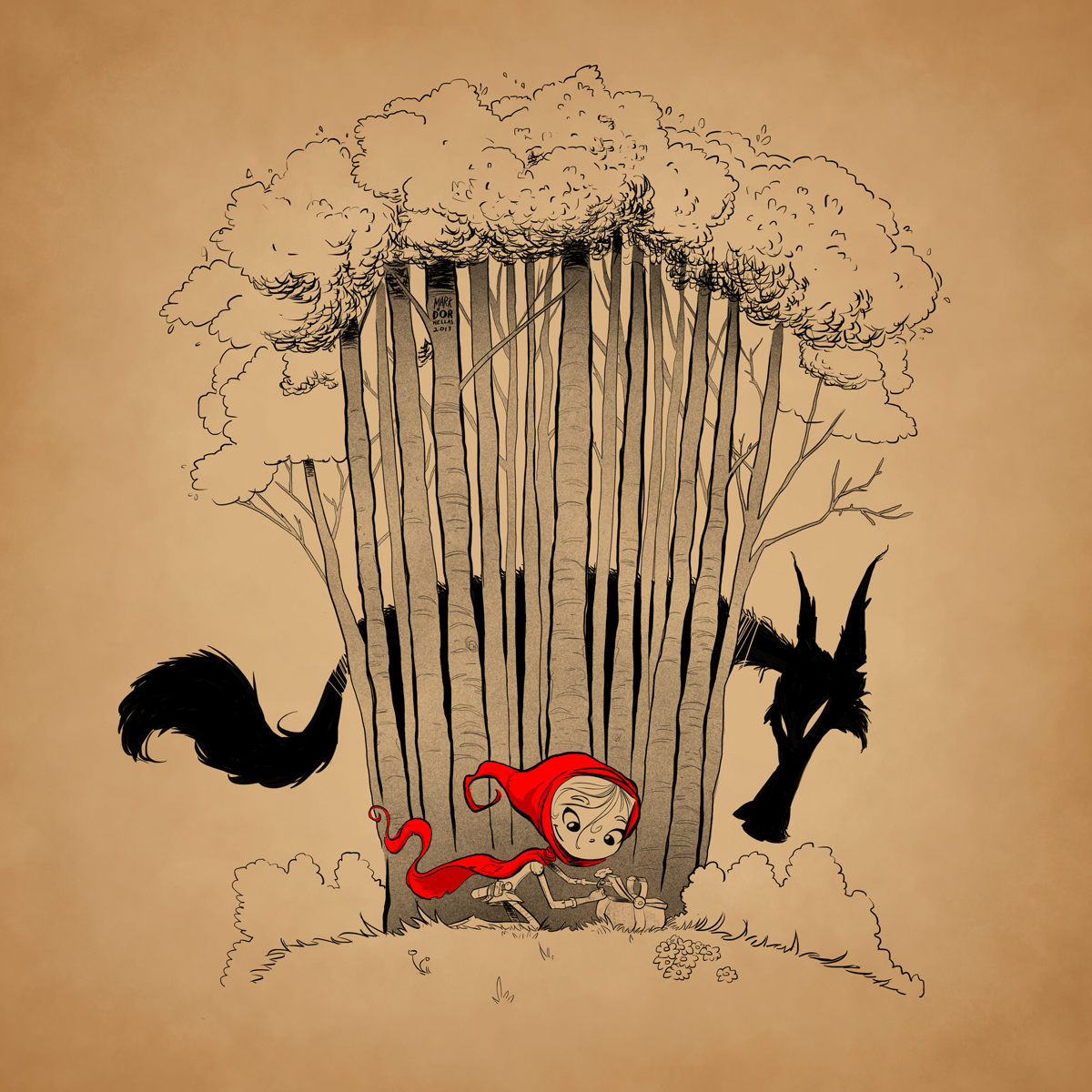 Marks Art Adventures Little Red Riding Hood