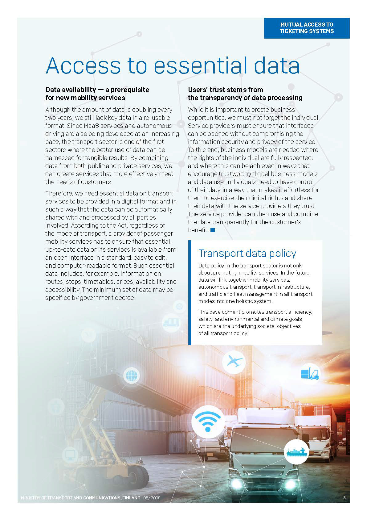 Access to Essential Data