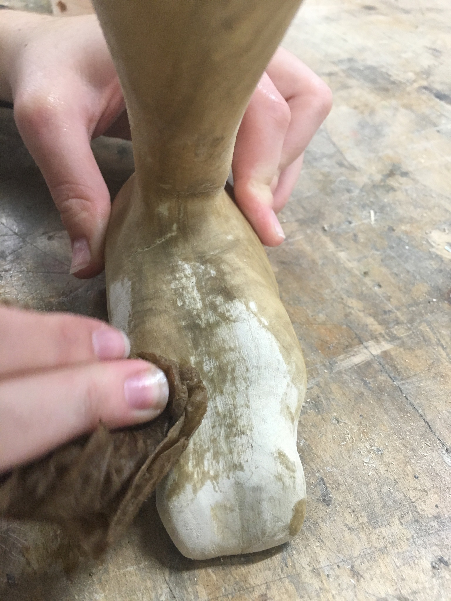 Applying Tung Oil