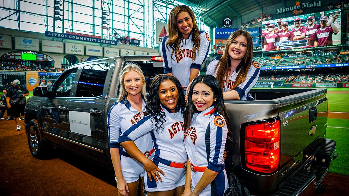 Lauren Rubin Houston Astros Shooting Stars Uniforms
