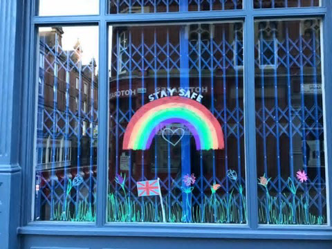 B and M Fabrics Window Stay Safe