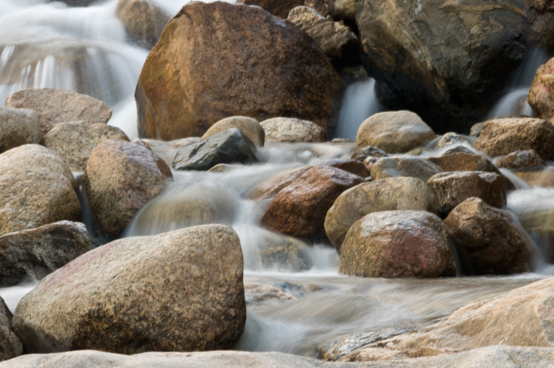 Alluvial Falls stones