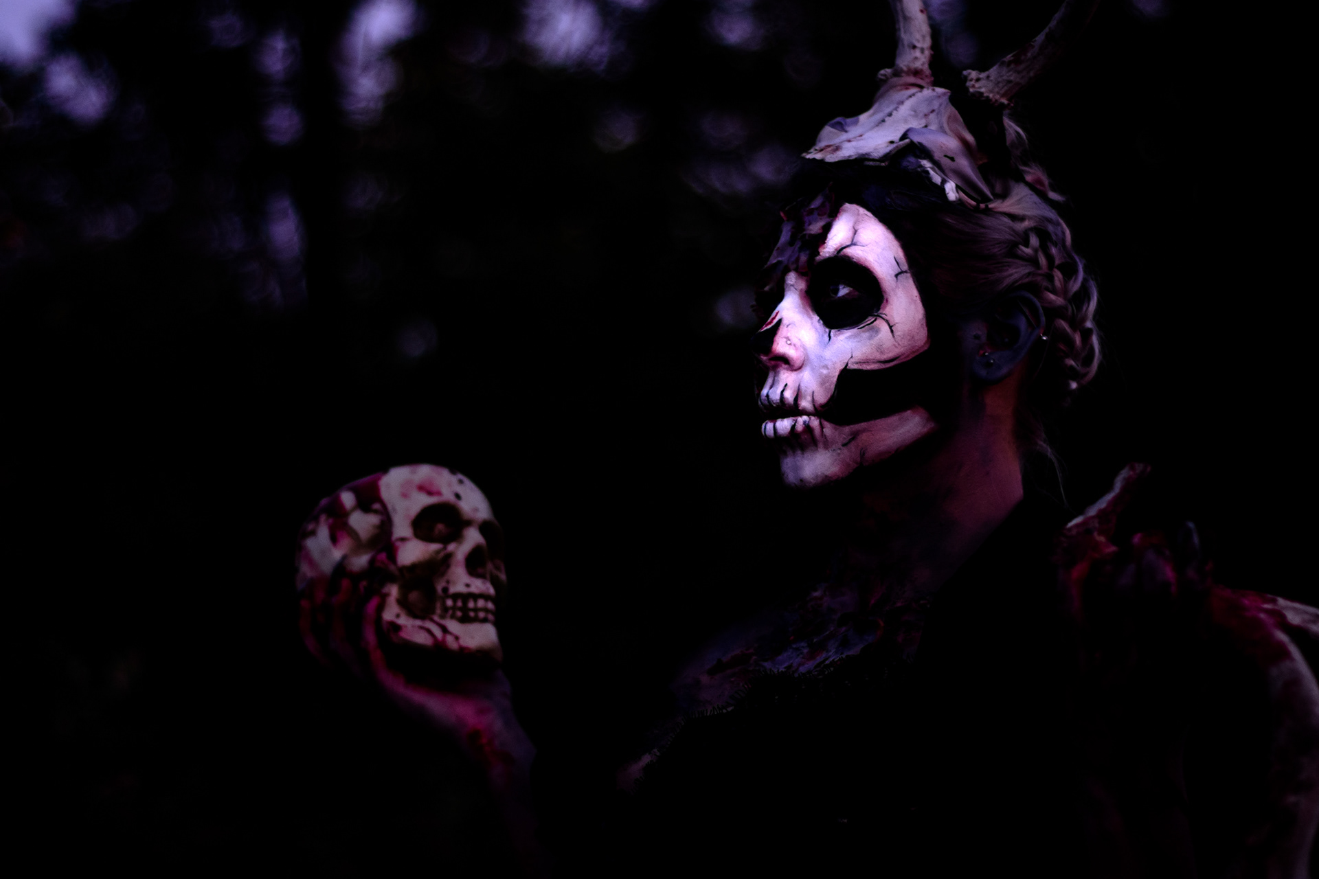 HMUA: Vampire Nomad Palette - Model: Meagan Sara - Set Decorator Gillian Was