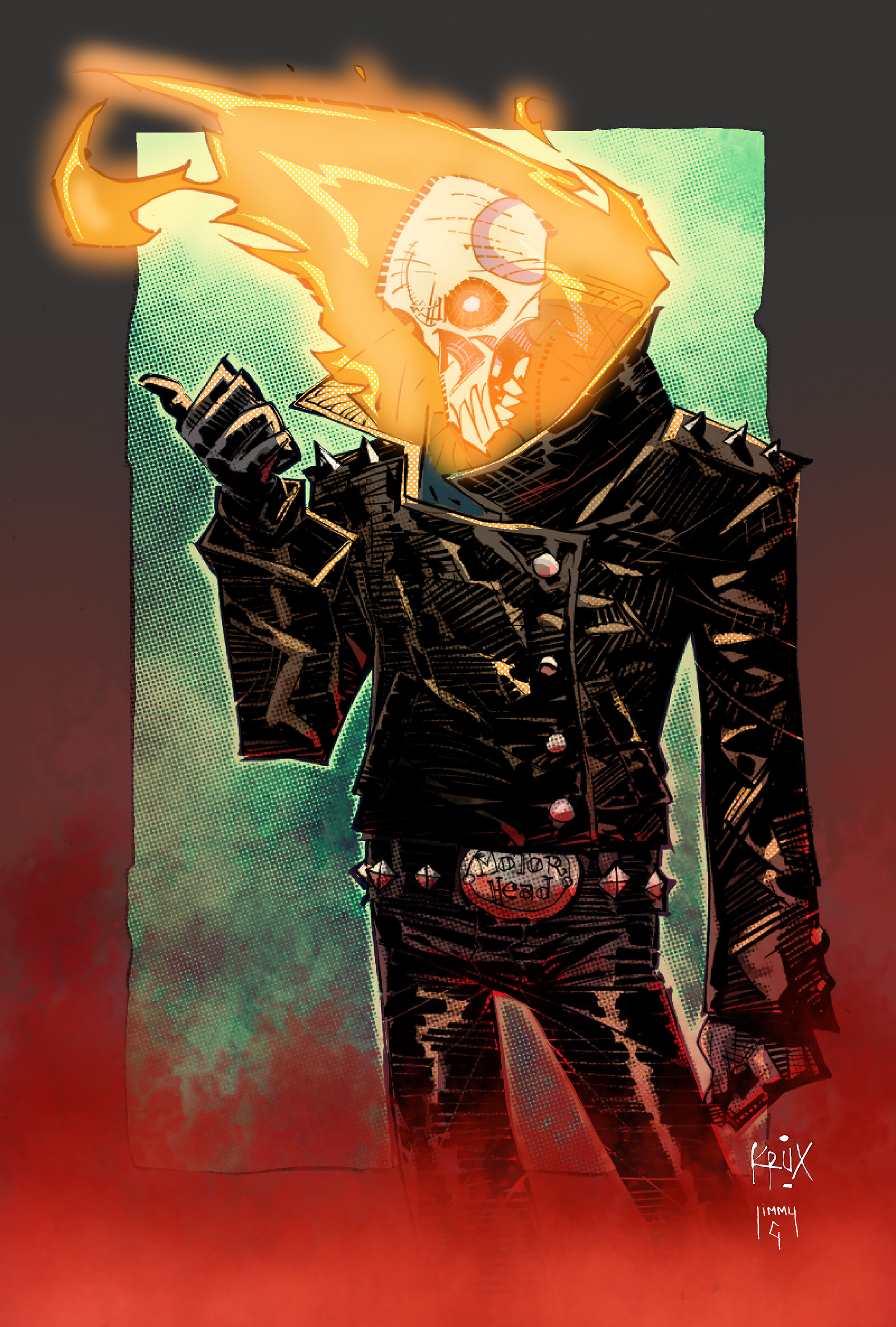 Coloured in CSP and PS. Lines by Roger Cruz