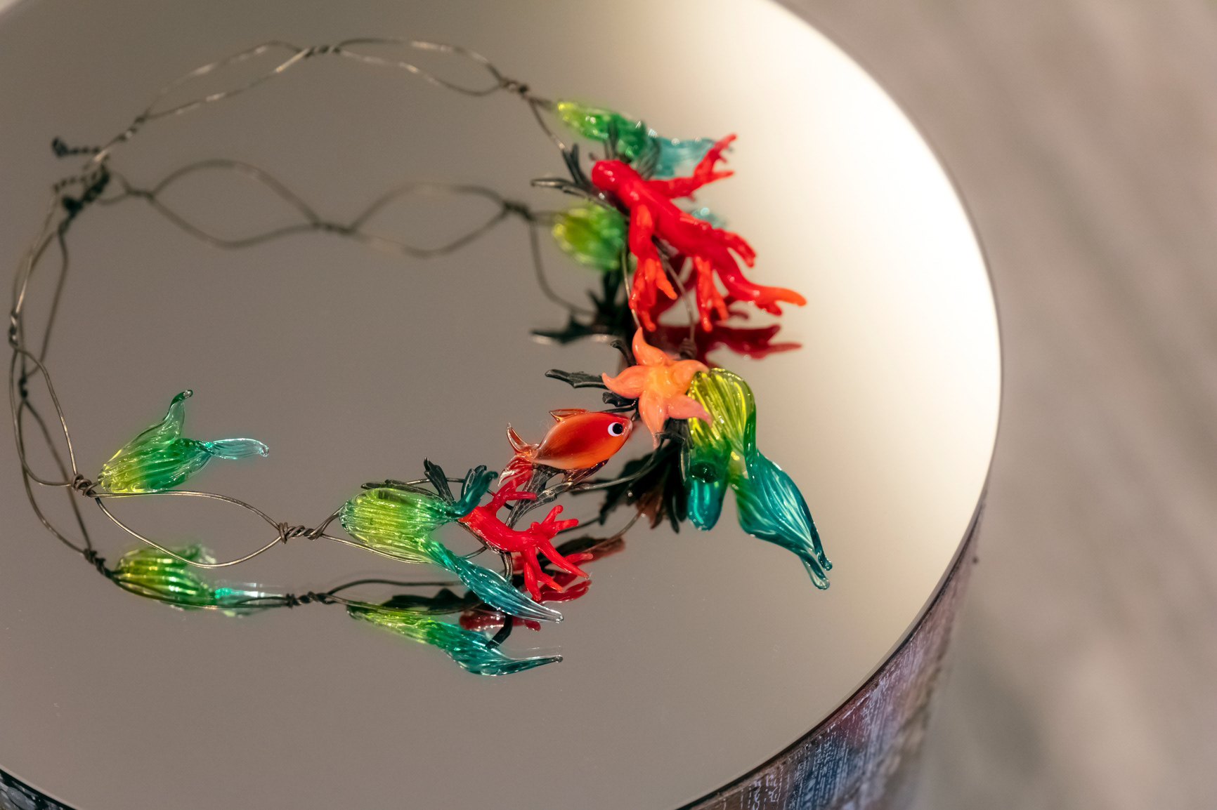 Collier Houat en verre - 420 €