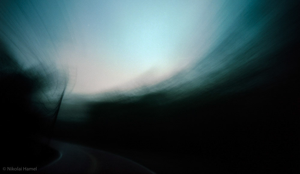Around The Bend | Pentax 645N, Kodak Portra 160-120, 35mm, F3.5, 3" ND3 + UV