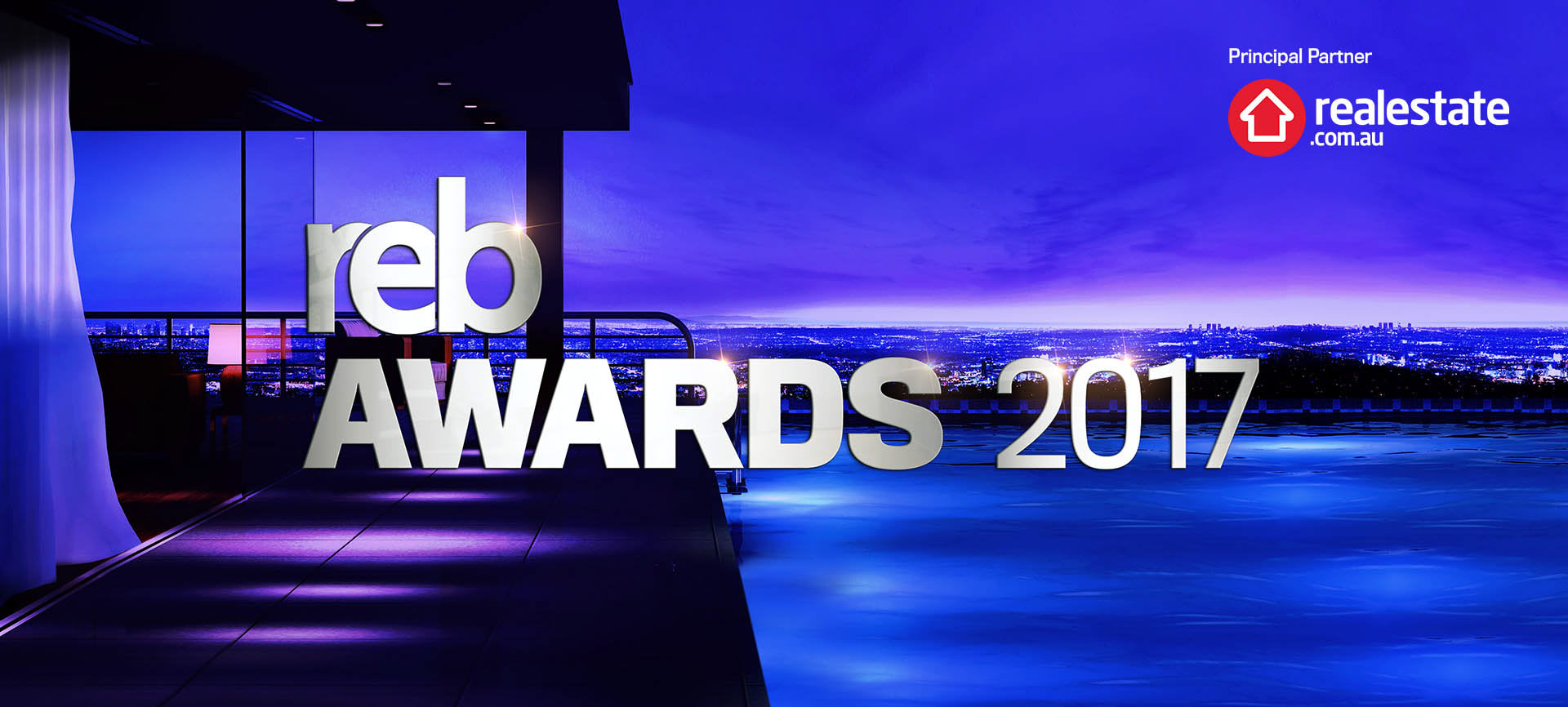reb awards 2017 branding concept design. Partnered with realestate.com