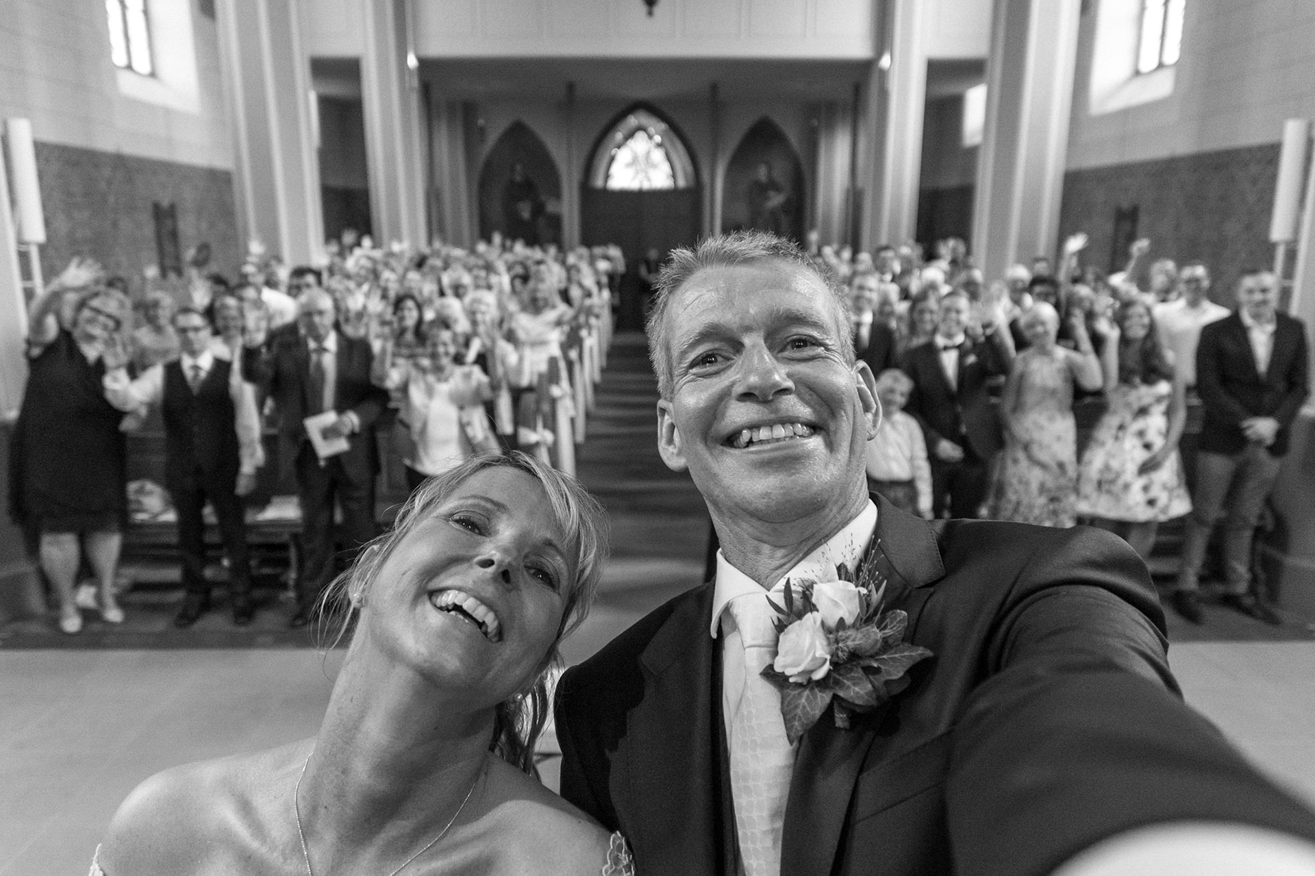 Sandra &amp; Matthias - Hochzeits-Selfie / Wedding Selfie