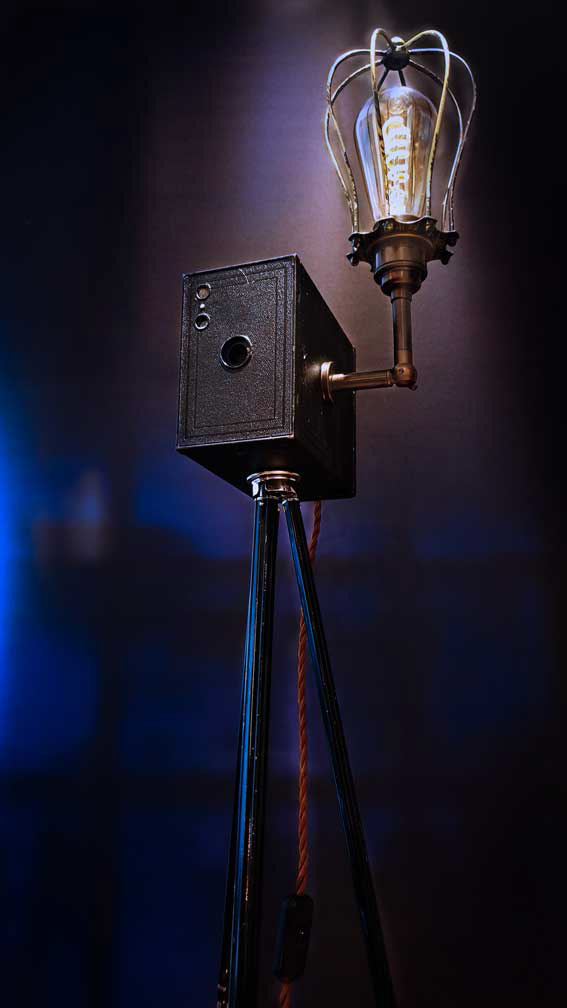 Vintage telescopic tripod