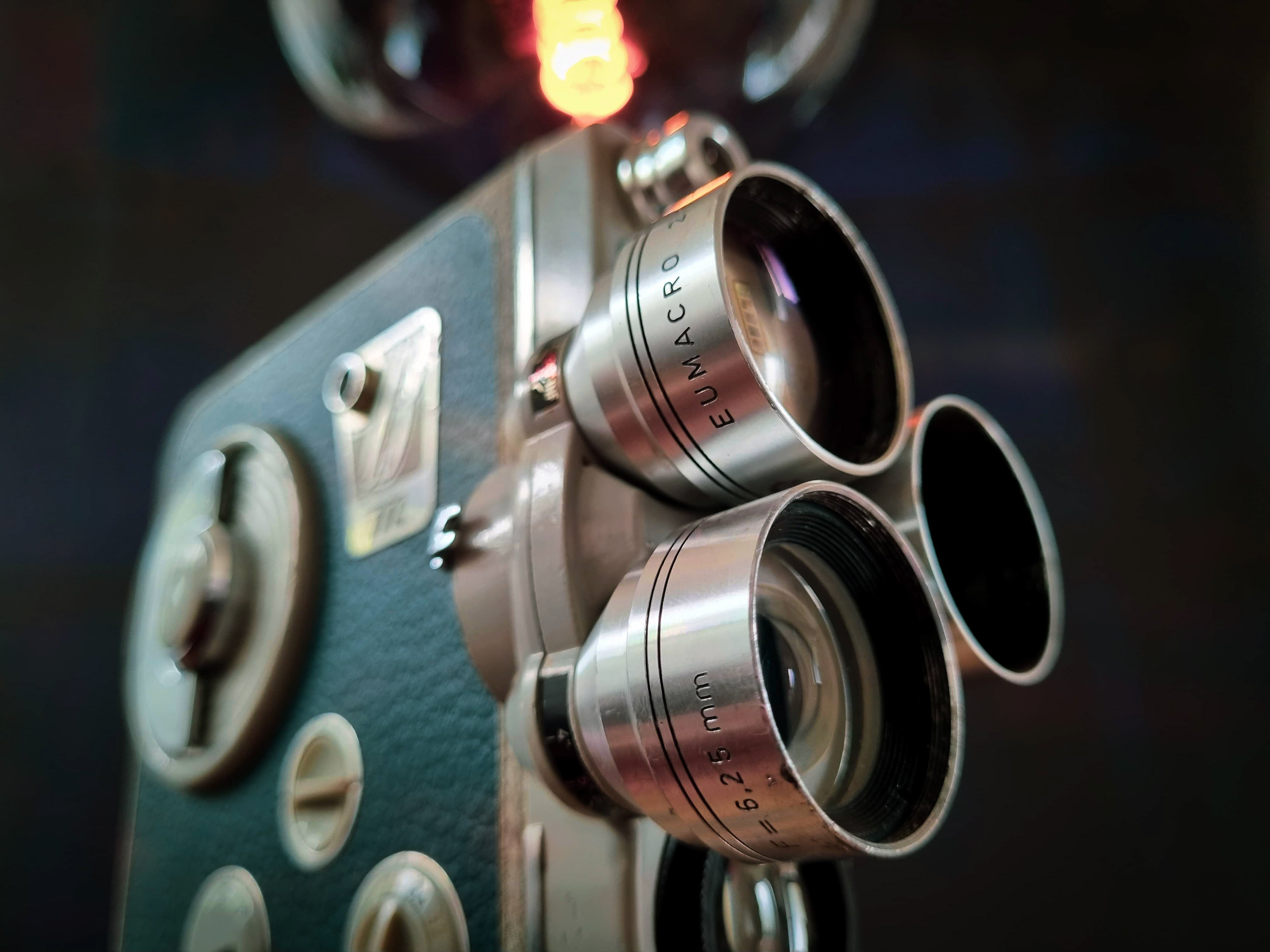 Vintage cine camera