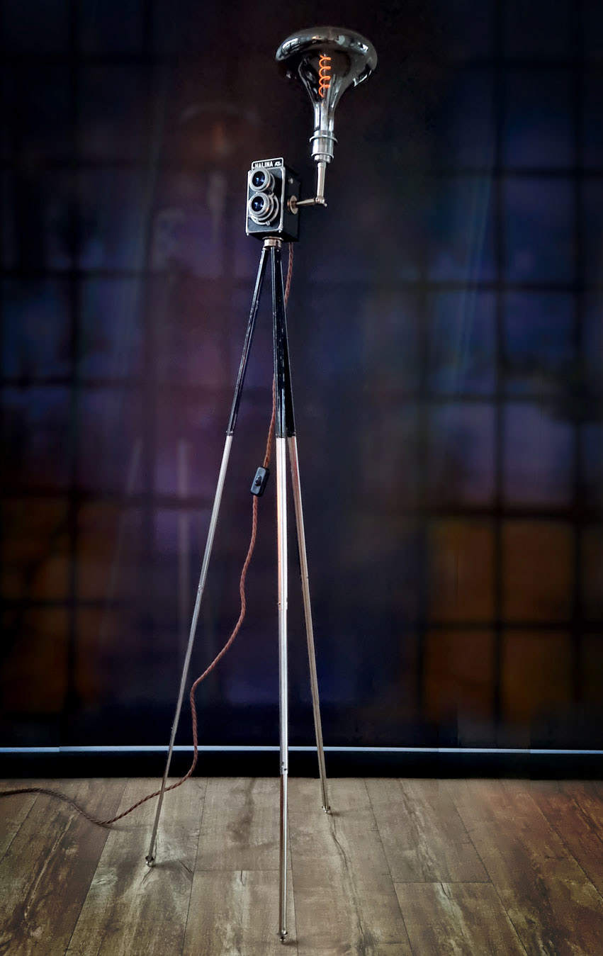 Vintage telescopic tripod