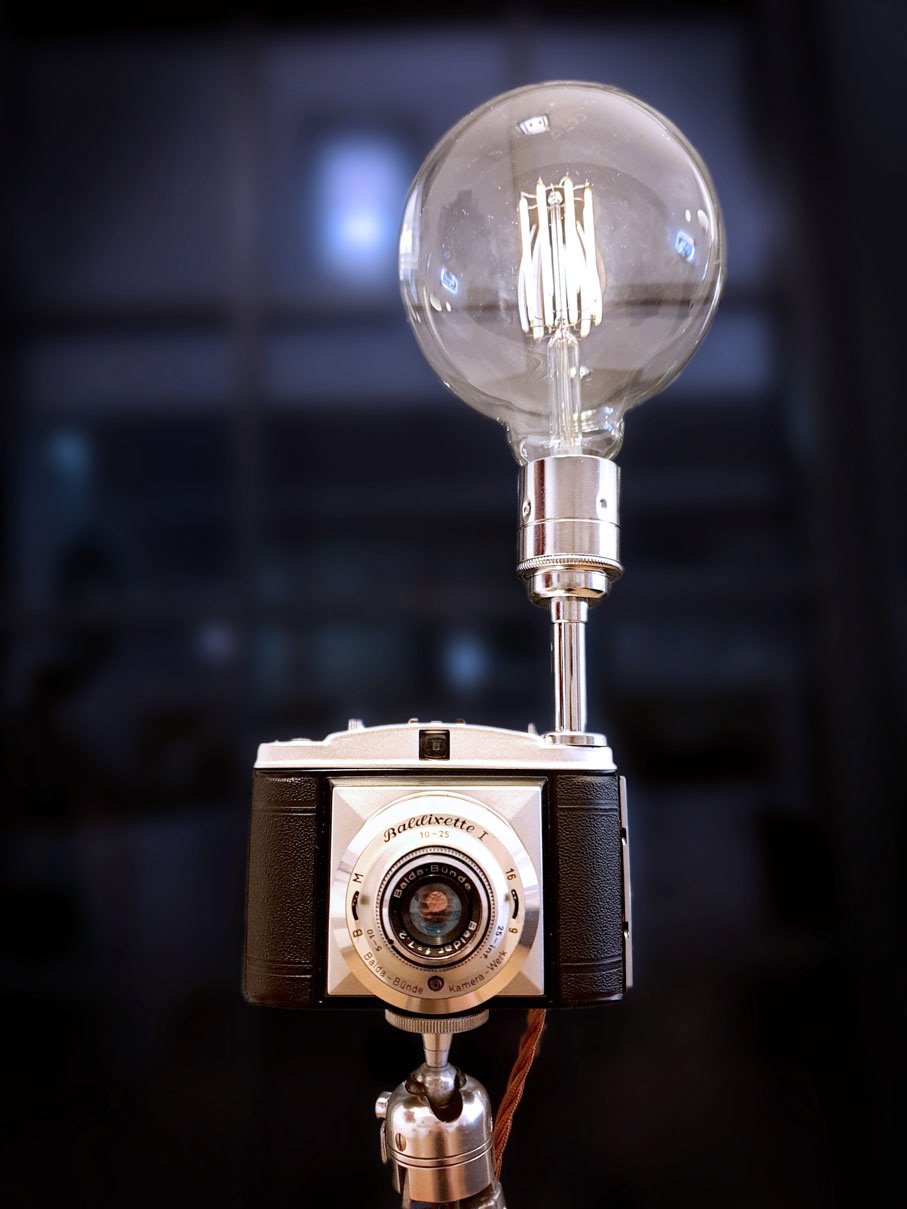 Oversized Edison vintage style globe bulb