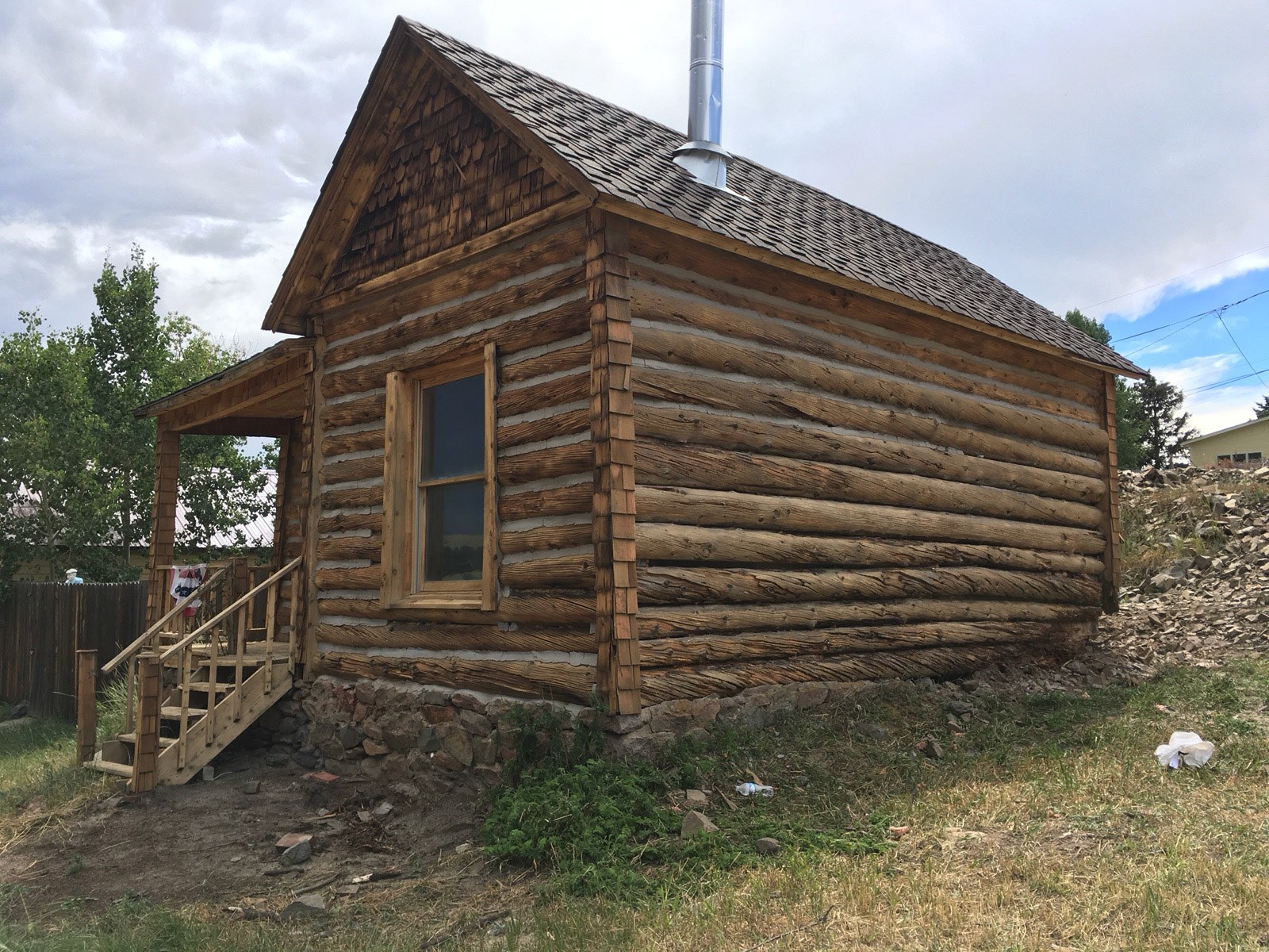 Log Home Restoration Colorado Teller County Log Home Restoration