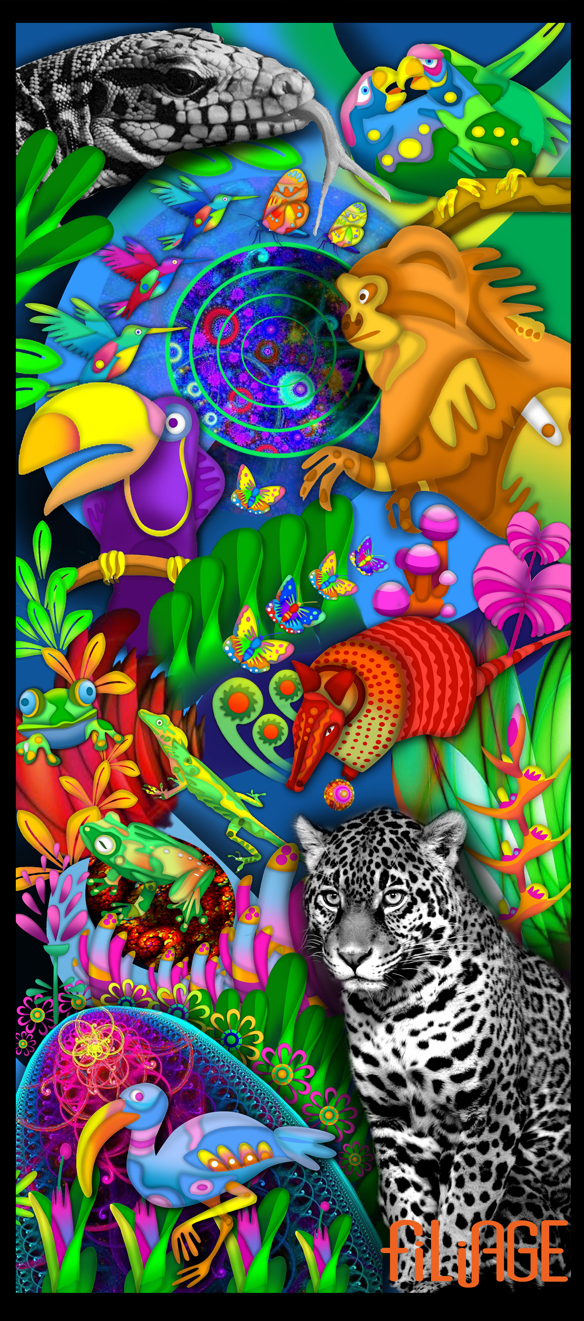 'Portais da Mata Atlântica-1' (85cm x 200cm)