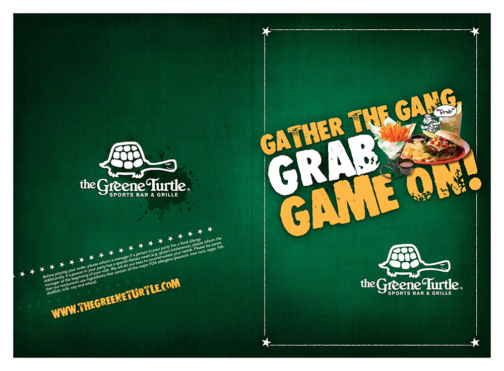 Weaver Graphics Greene Turtle Menu