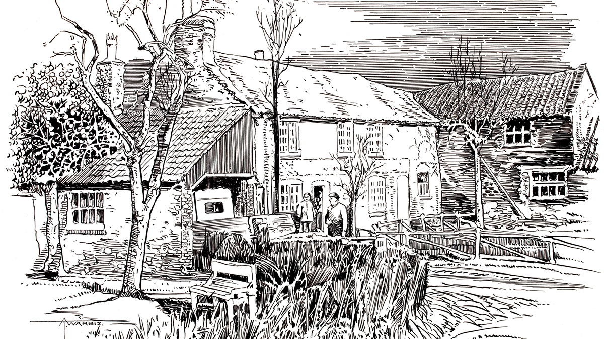 From an Artist's Sketchbook - Loughborough Area