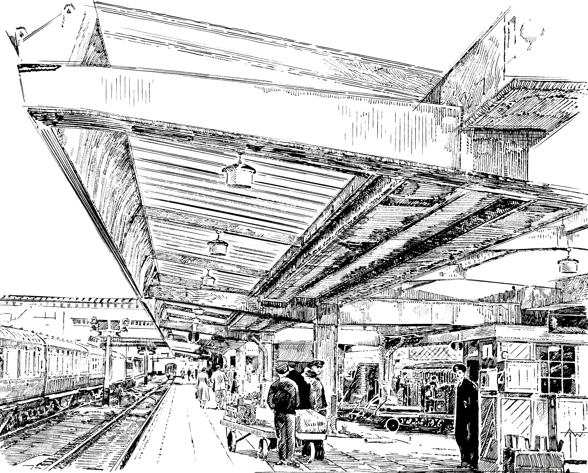 Platform, Derby Midland Station