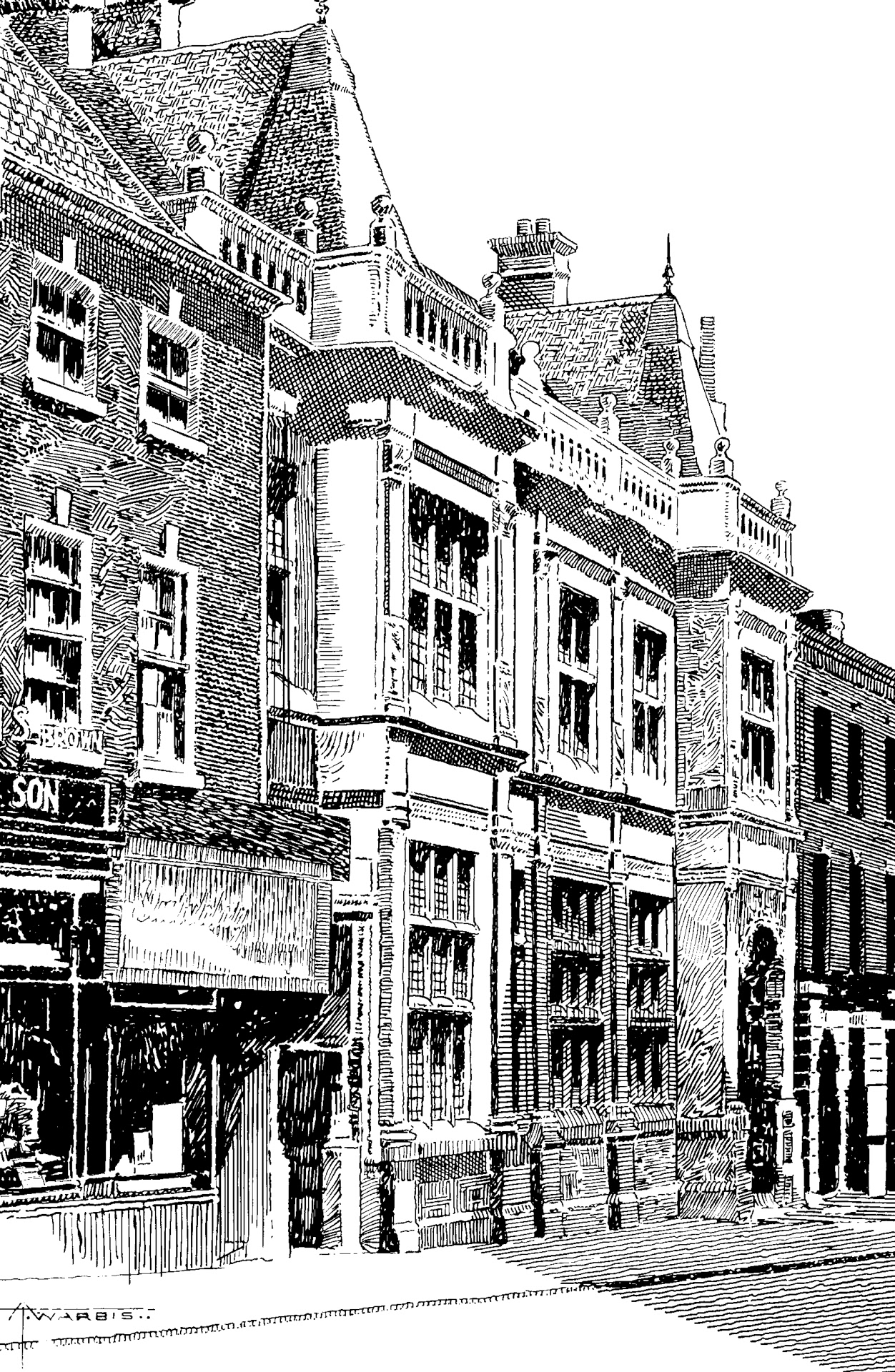 In Market Street, Ashby