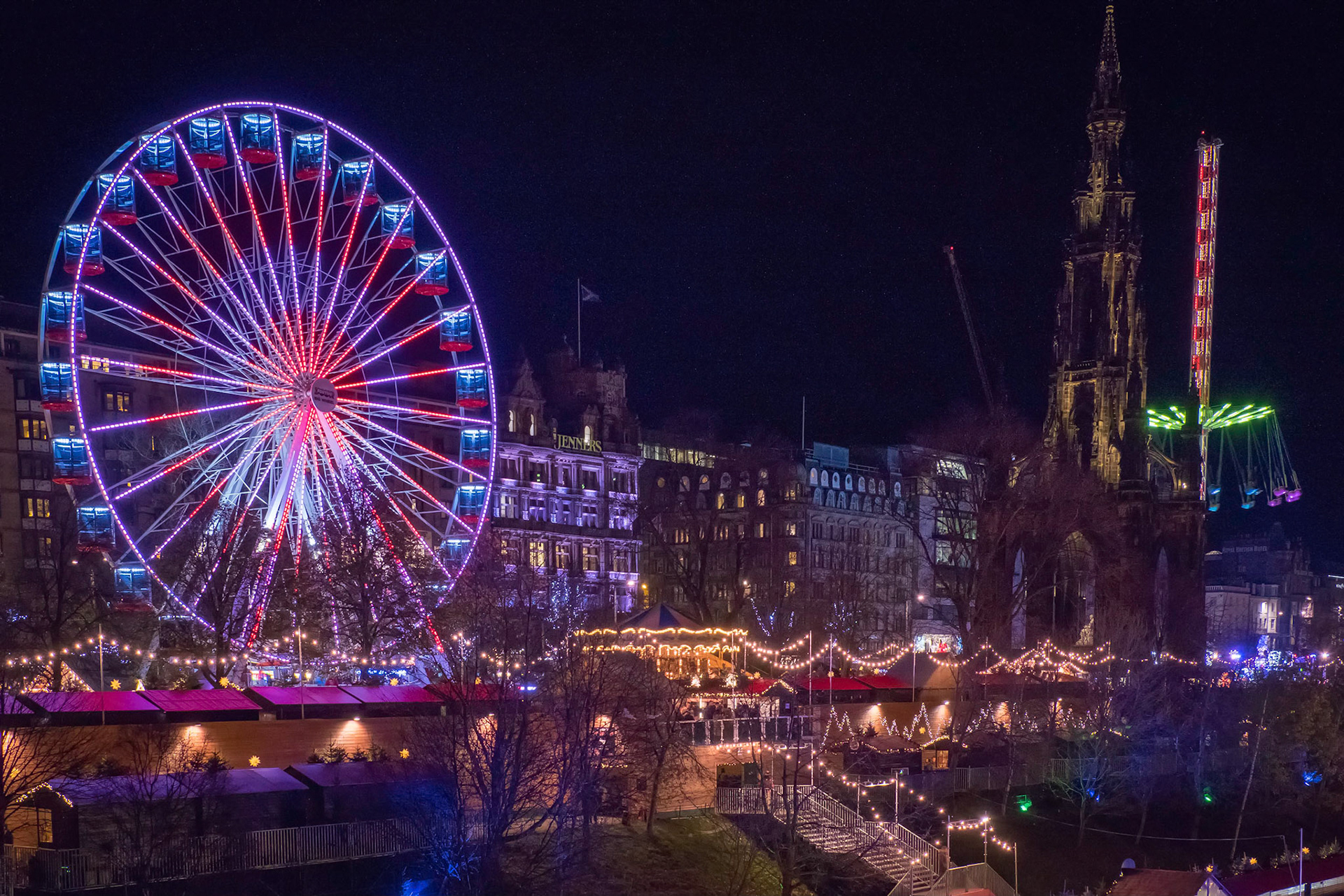 Geoff Cheshire Edinburgh Christmas Markets