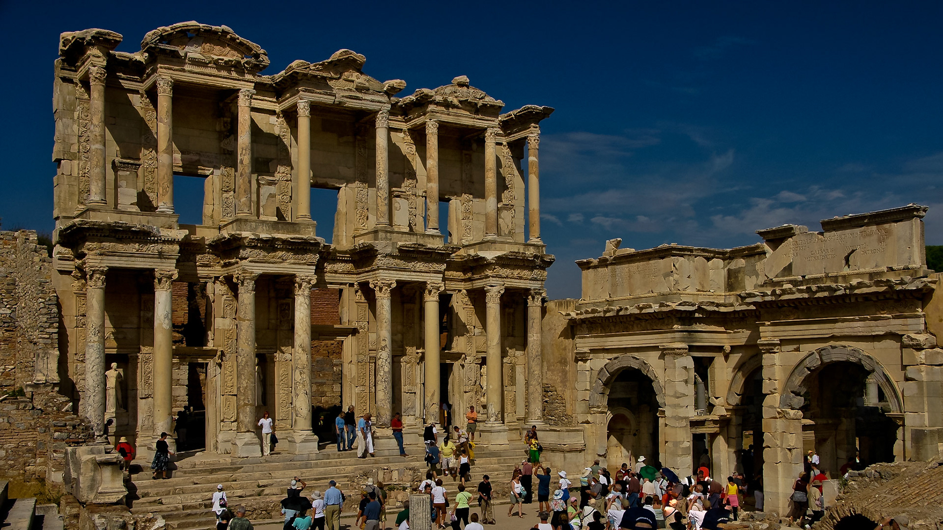 Alte Bibliothek in Ephesus