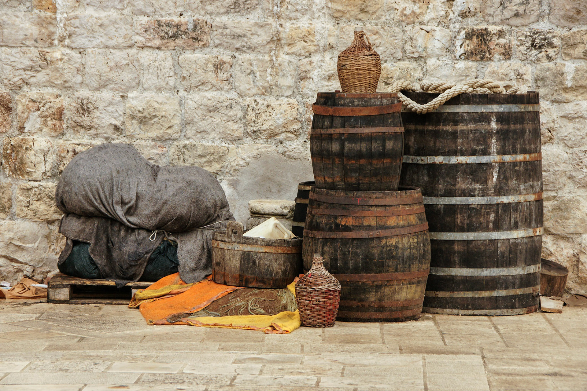 Im Yachthafen von Dubrovnik