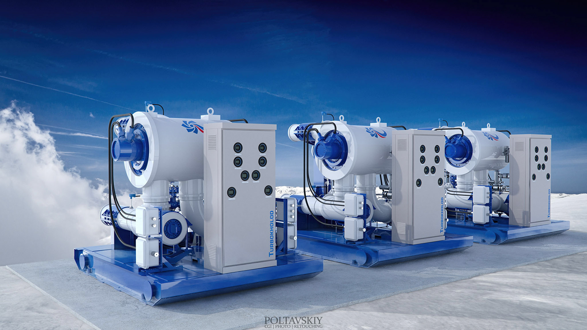 Poltavskiy CGI & Postproduction Turbine Expander