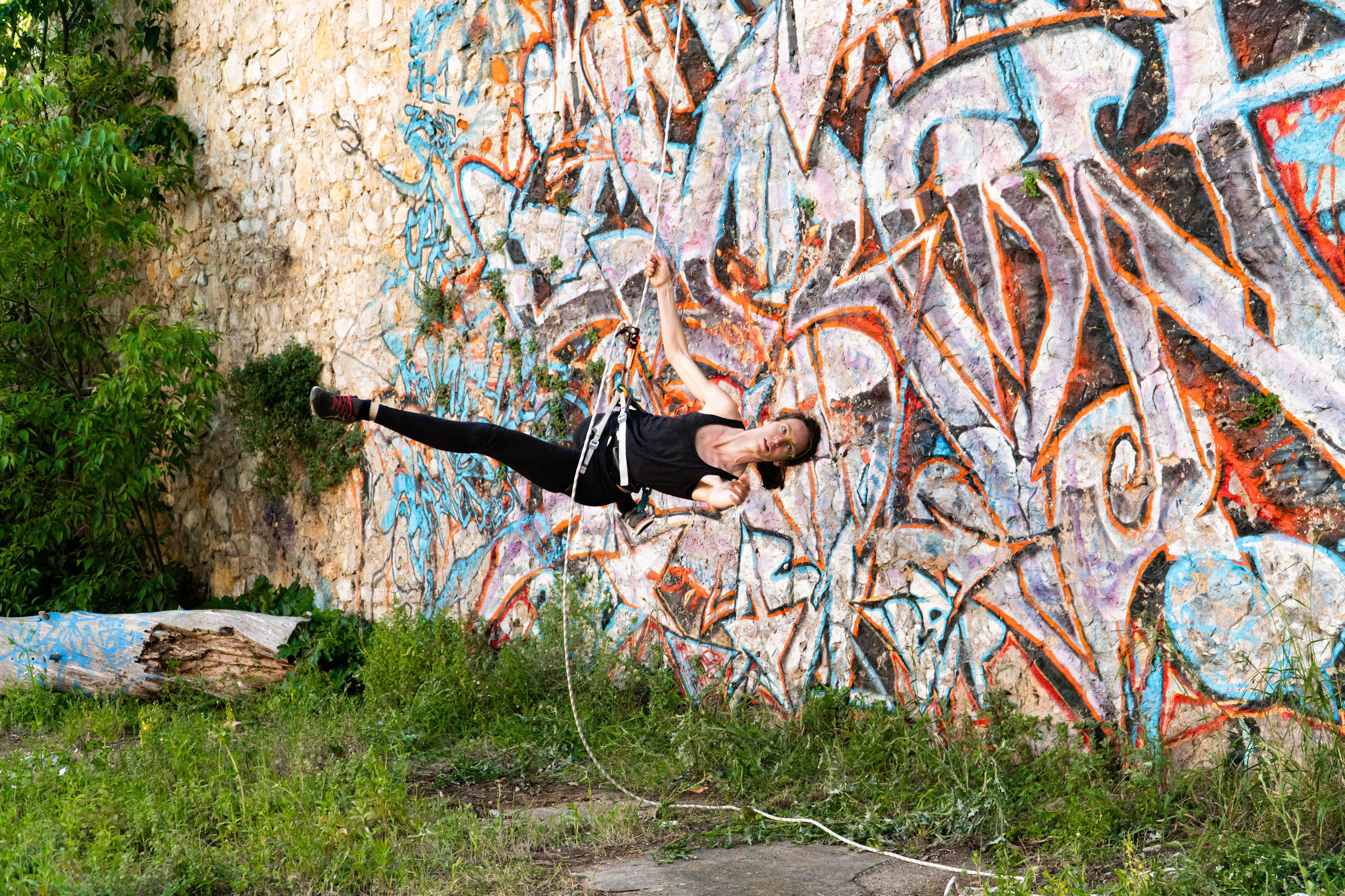 Marion en danse verticale [Adelin]