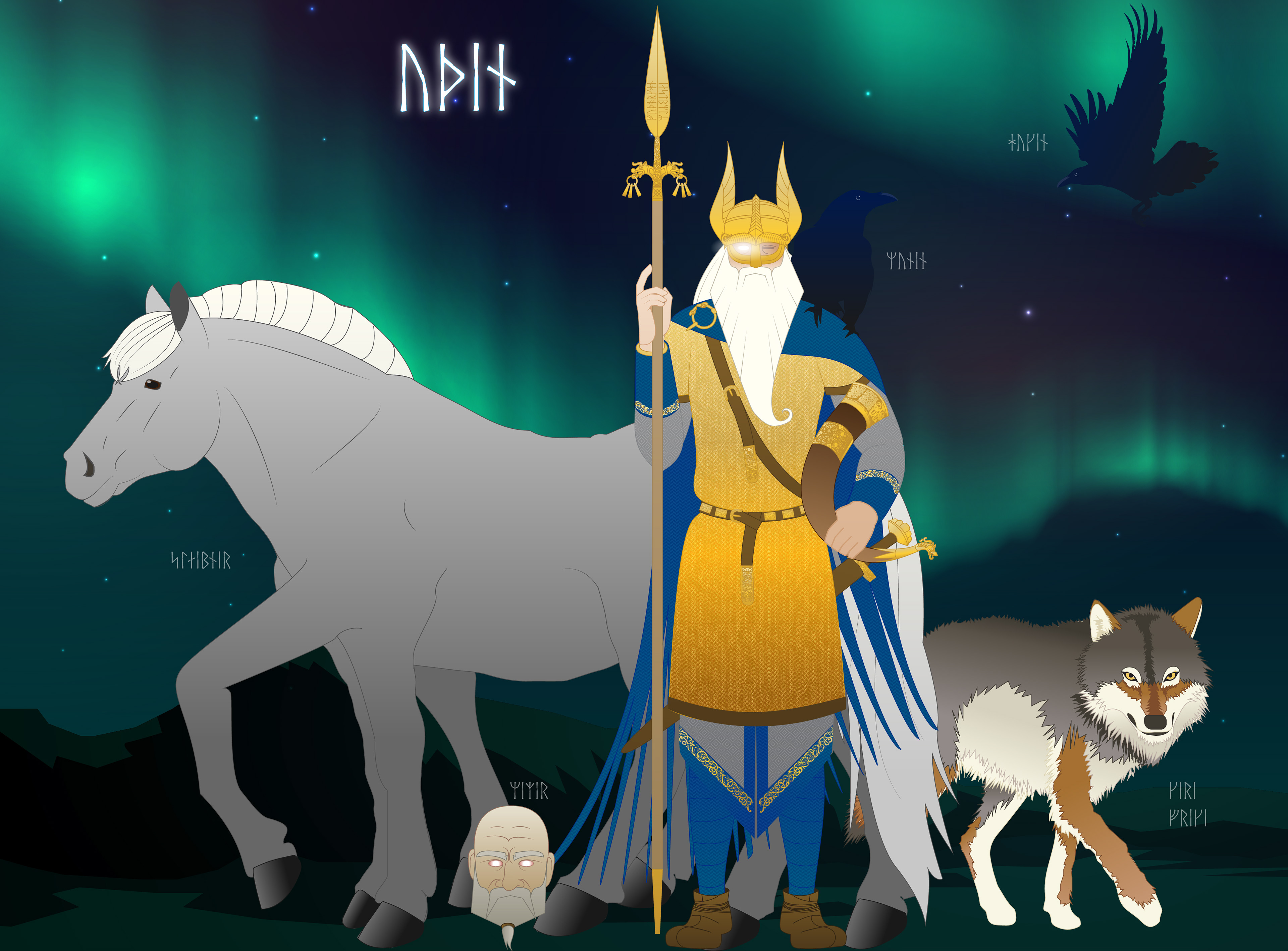 Óðinn / Valföðr