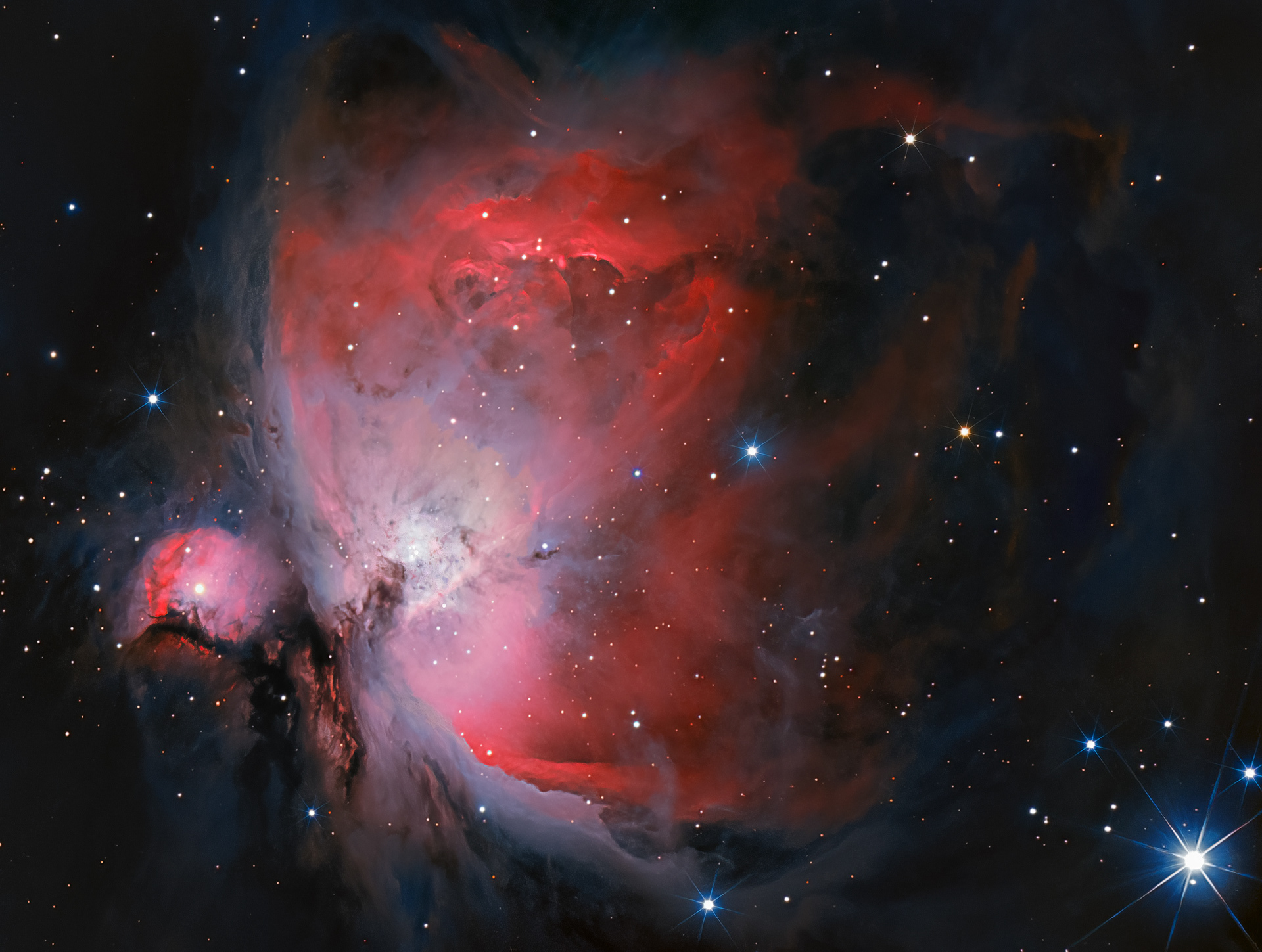 The Great Orion nebula