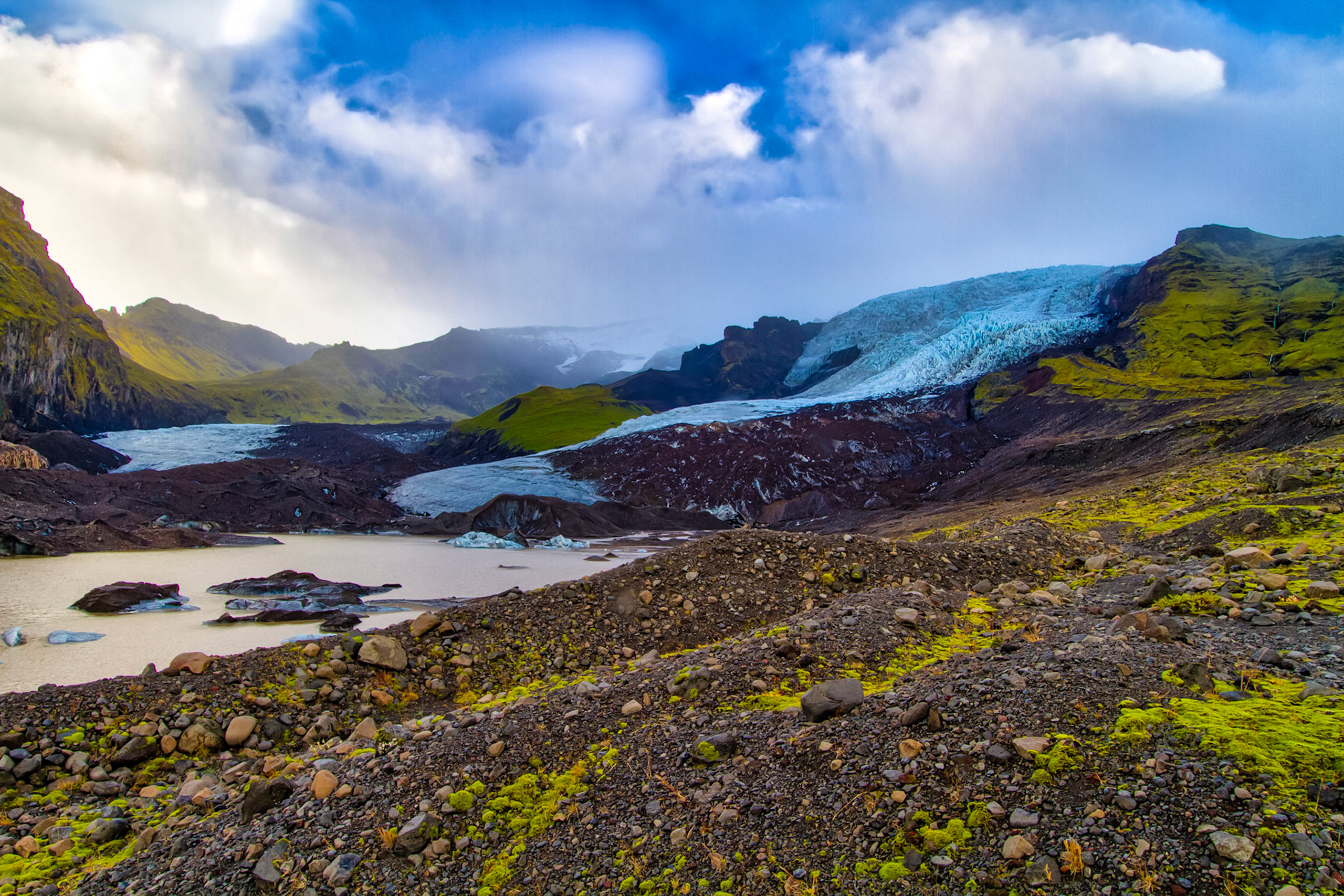 Glacier from Hvannadalshnúkur
