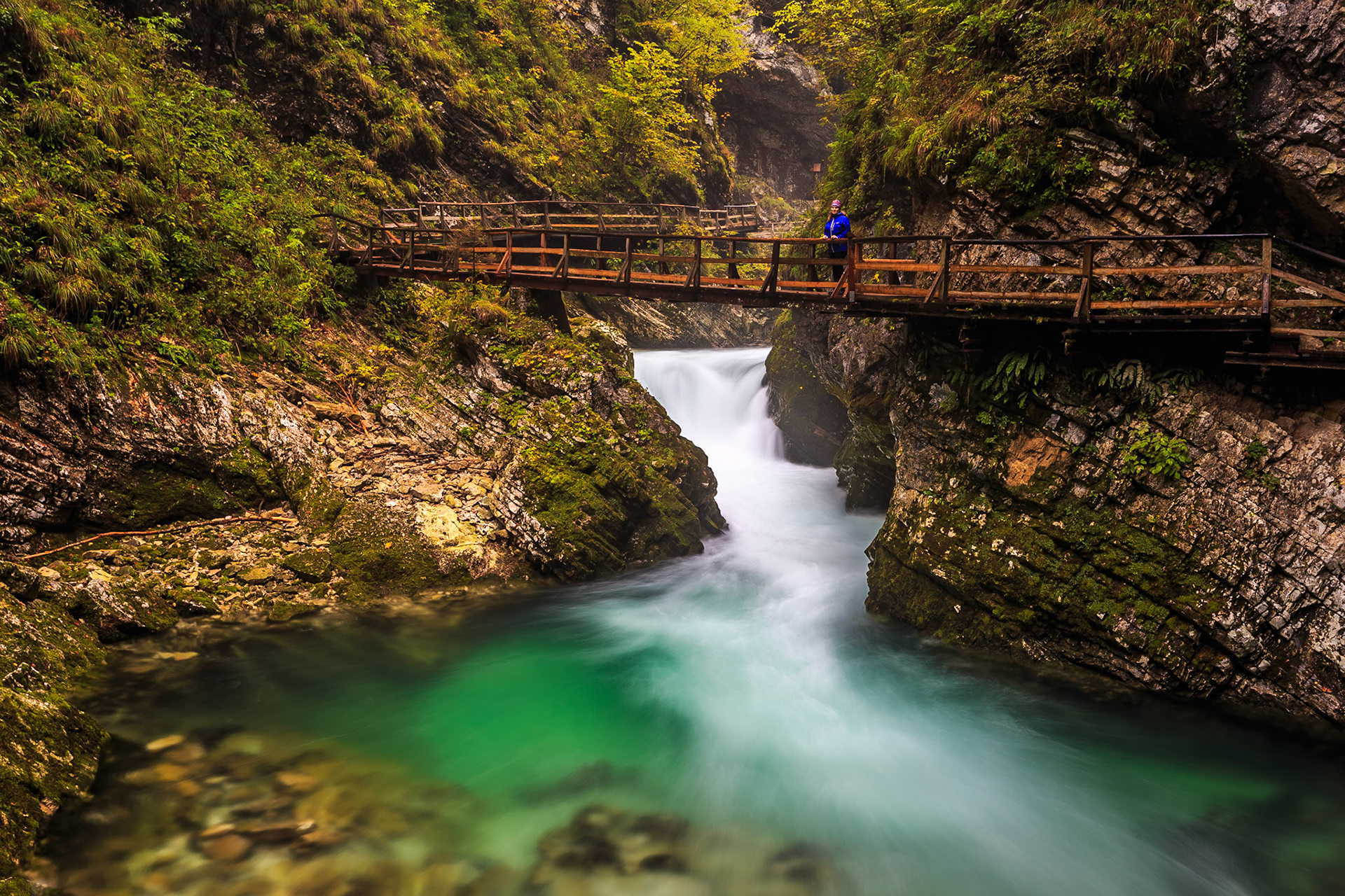 Vintgar Gorge, Bled, Slovenia