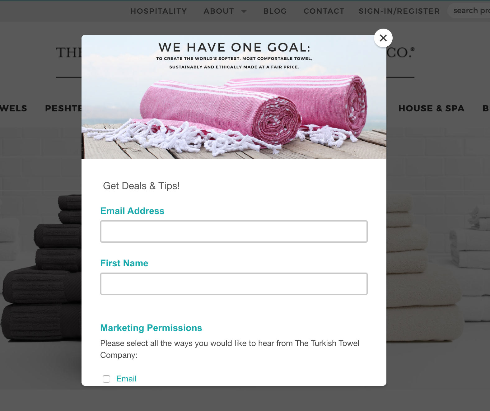 Grow your permission-based email list with subscribers using links to landing pages, pop up forms, and embedded forms.