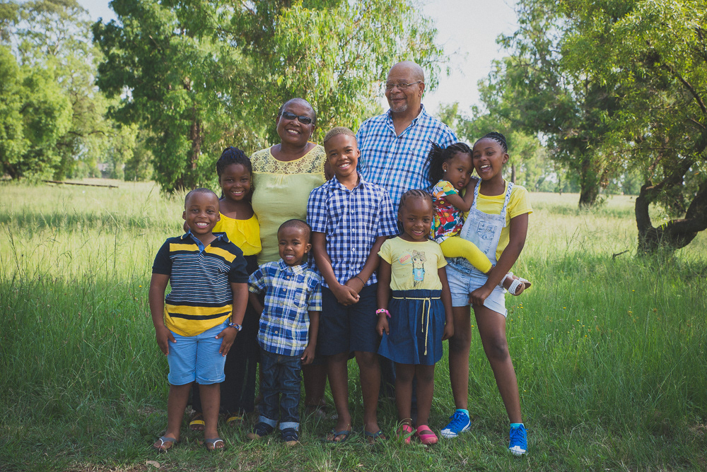 Family portrait session in Springs, Gauteng