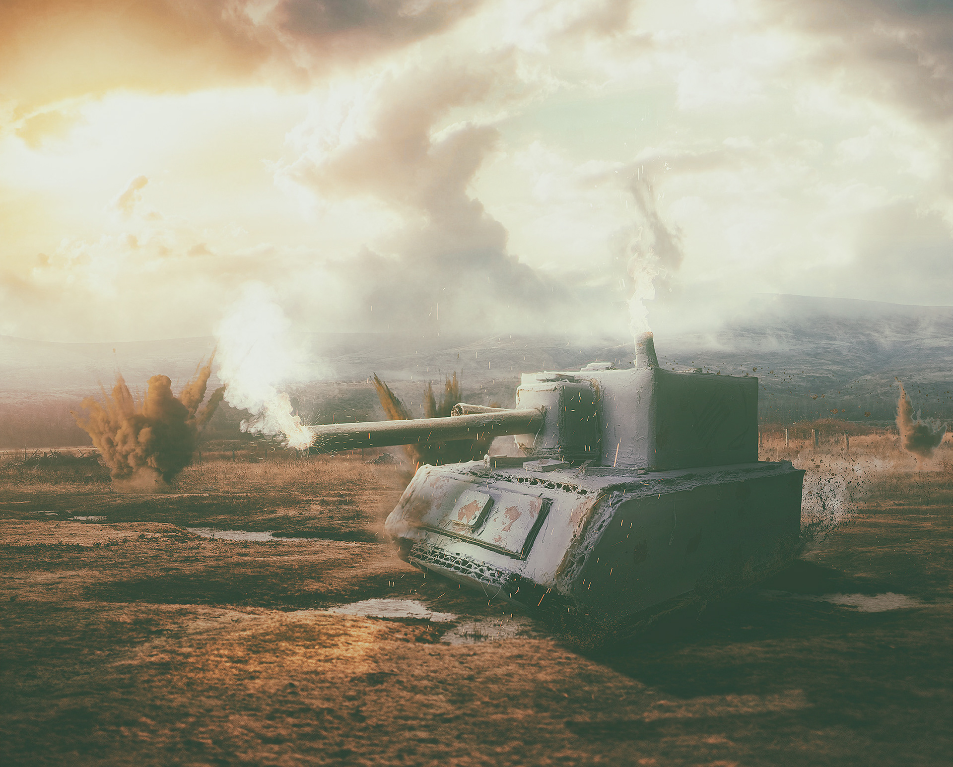 Tanque de cartón