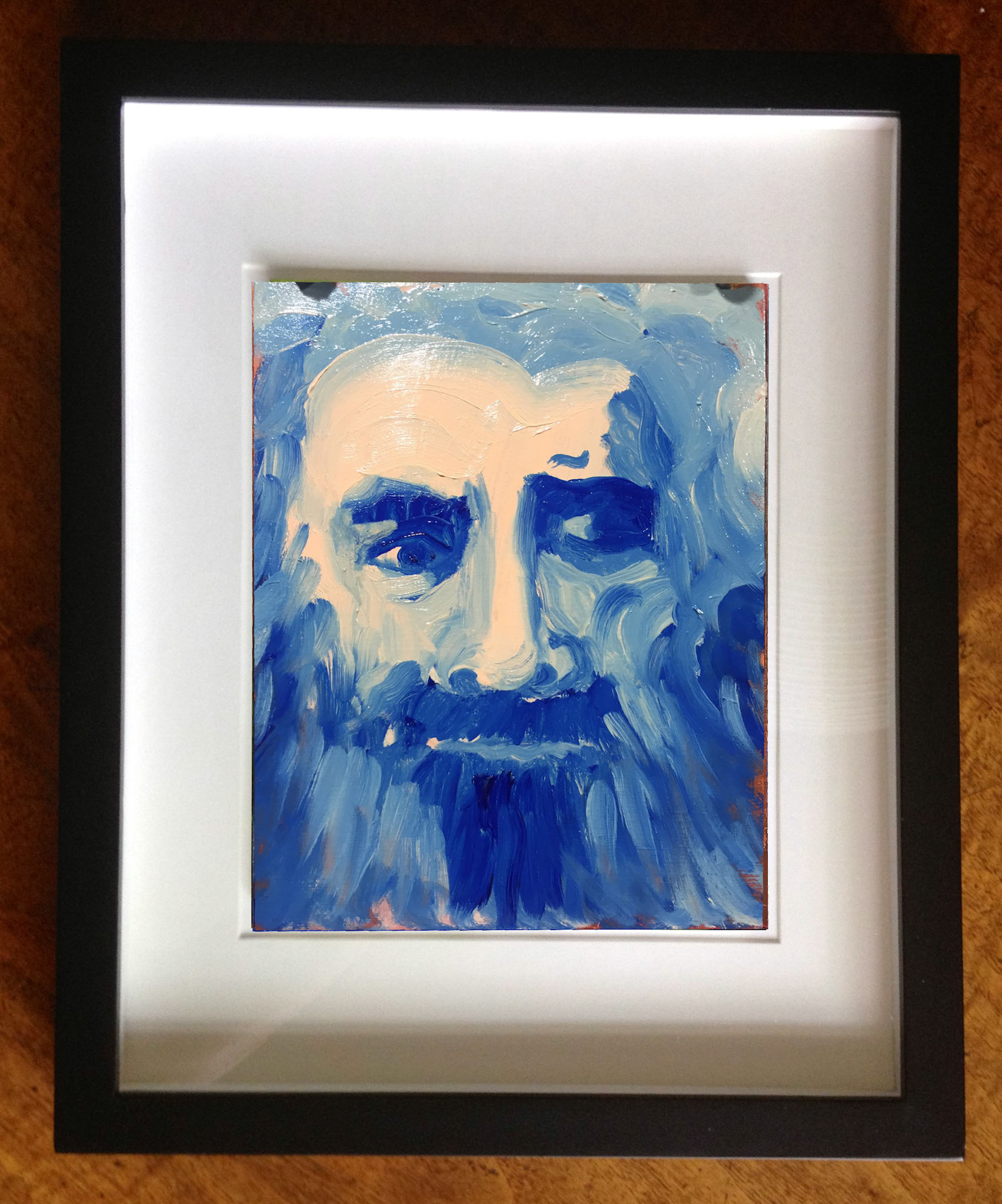 "RP 12"Oil On Foam Core Panel, 4.5" x 6", 2015